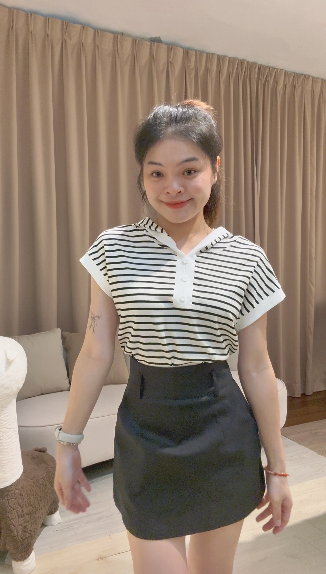 美式洋气连衣帽百搭上衣❤️ 