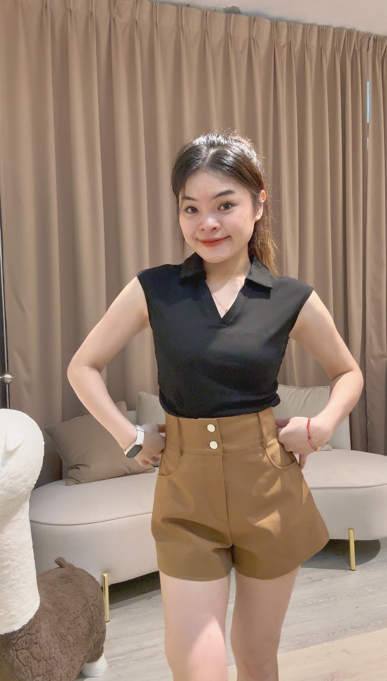 简约百搭气质绵绵西装短裤❤️ 