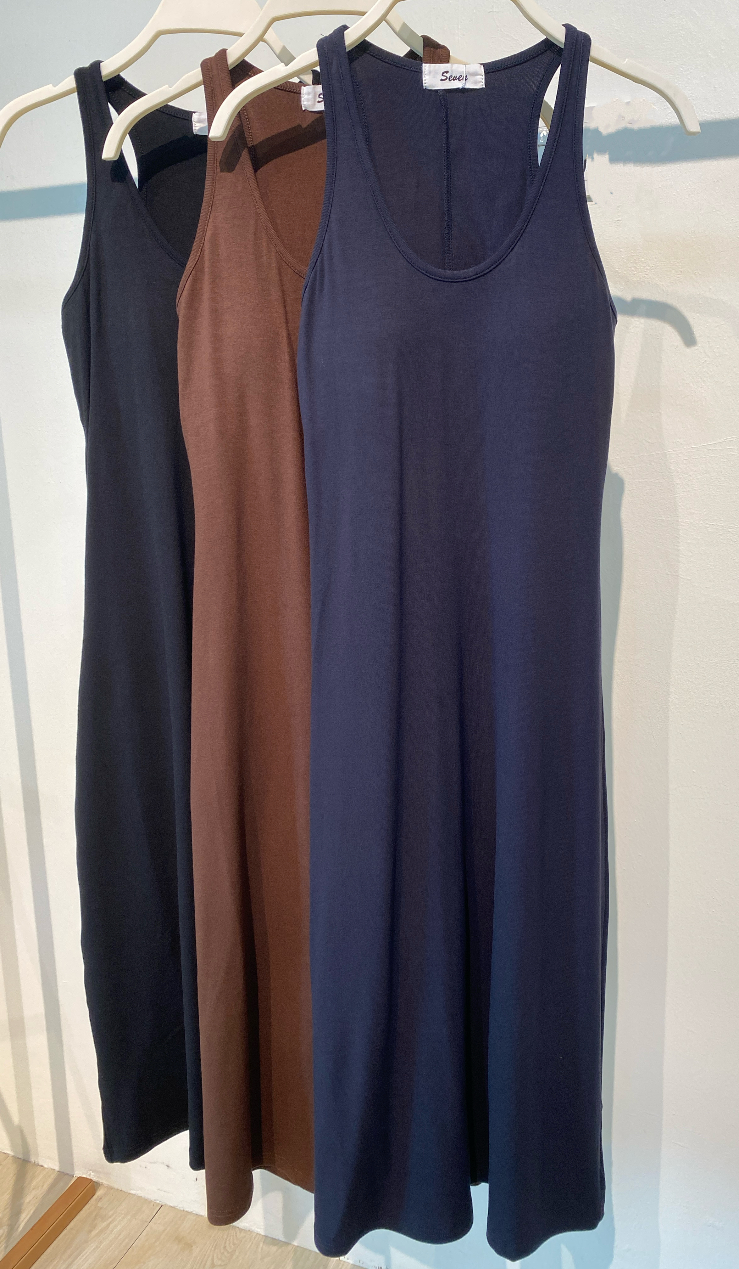 百搭简约自带胸垫背心连衣裙❤️ 