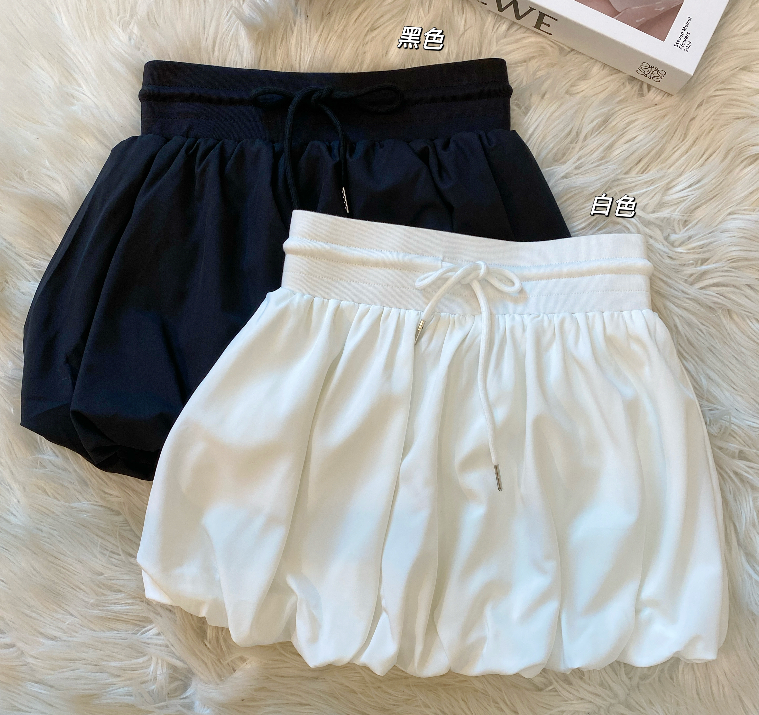 甜美优雅灯笼显瘦裤裙❤️ 