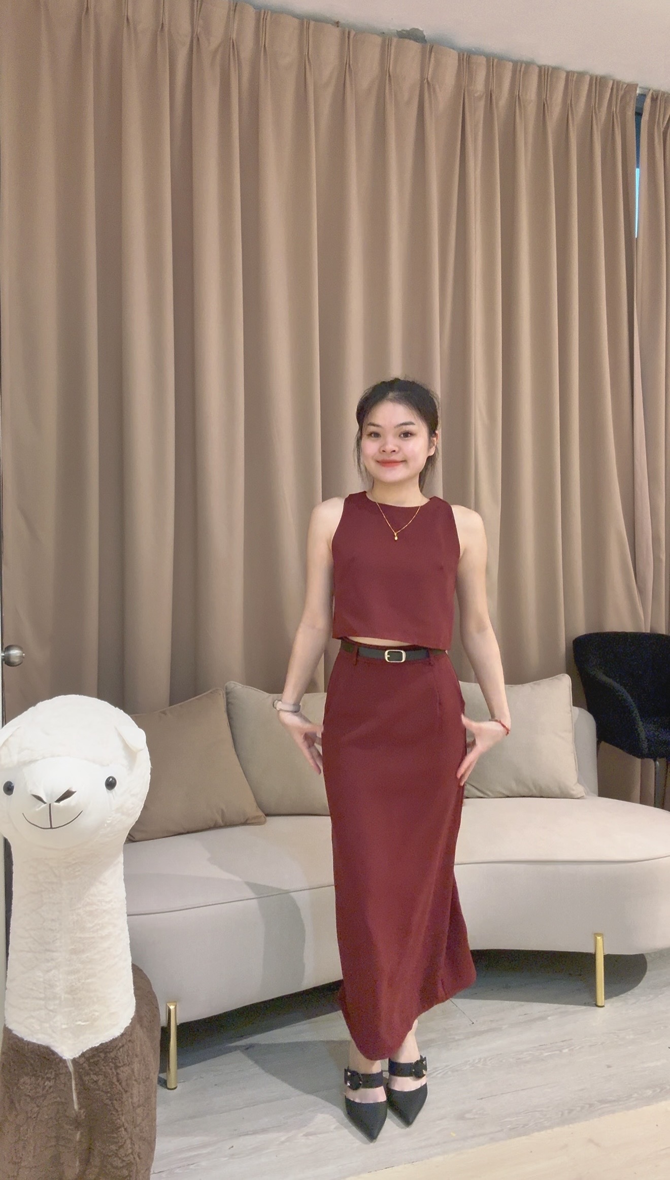 简约韩系御姐风格套装💗 