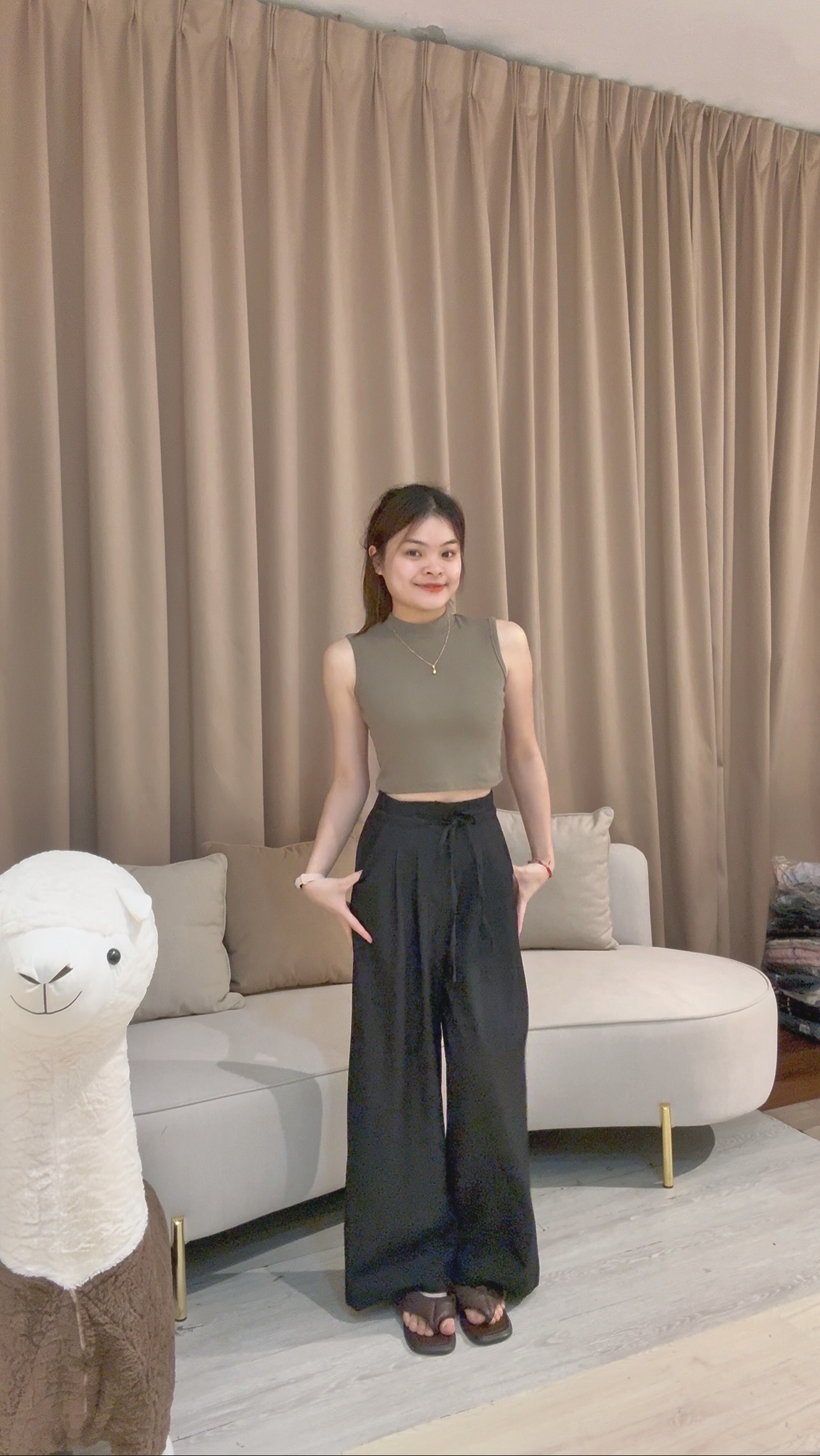 高品质简约百搭时装长裤🤩 