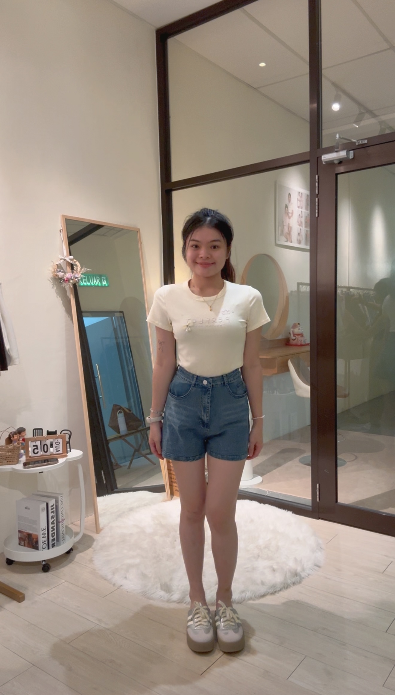 高品质软牛仔显瘦高腰短裤🌸 