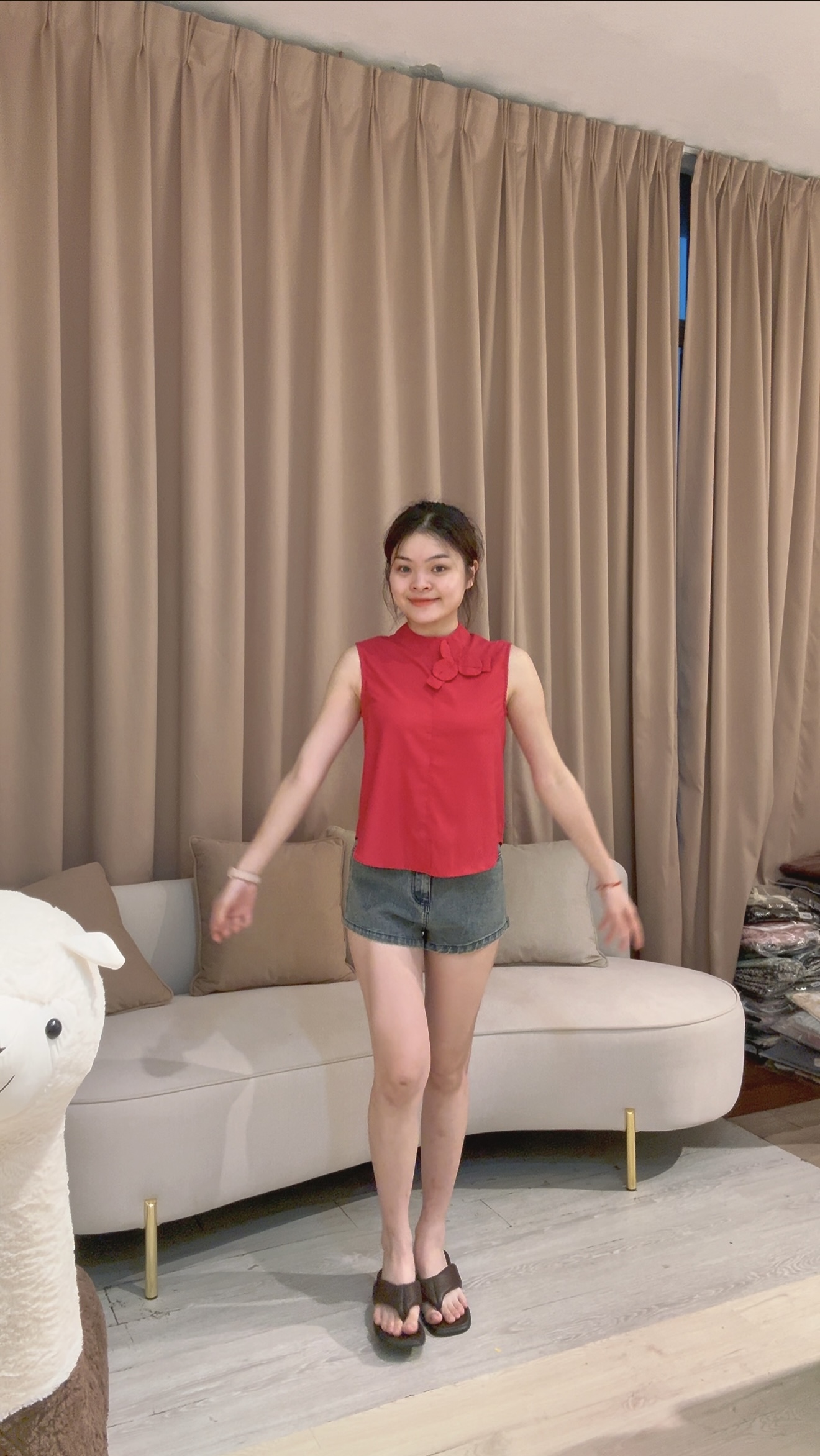 韩系减龄设计感立领衬衫上衣🌸