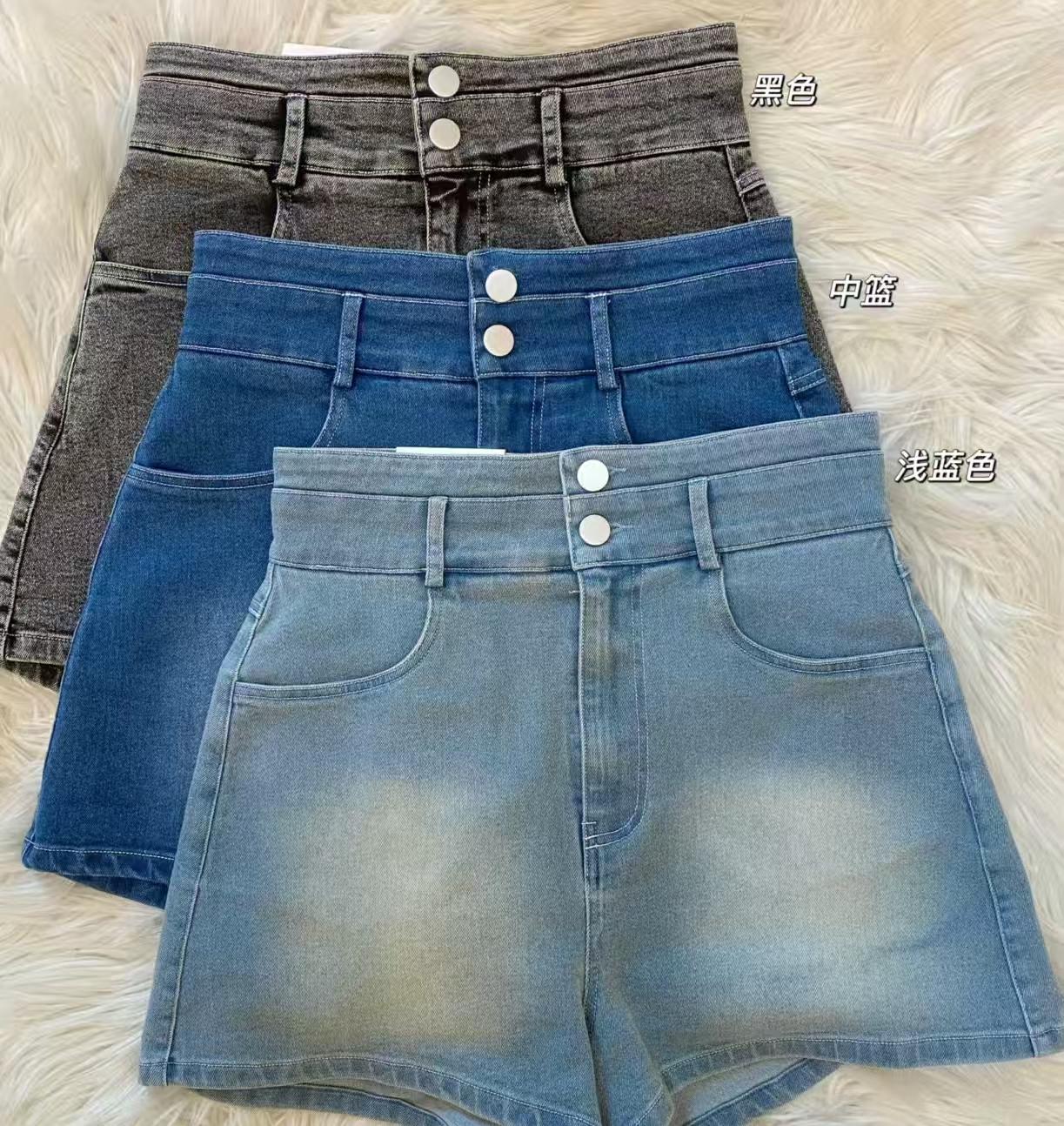绝美经典基础百搭牛仔短裤🤩 