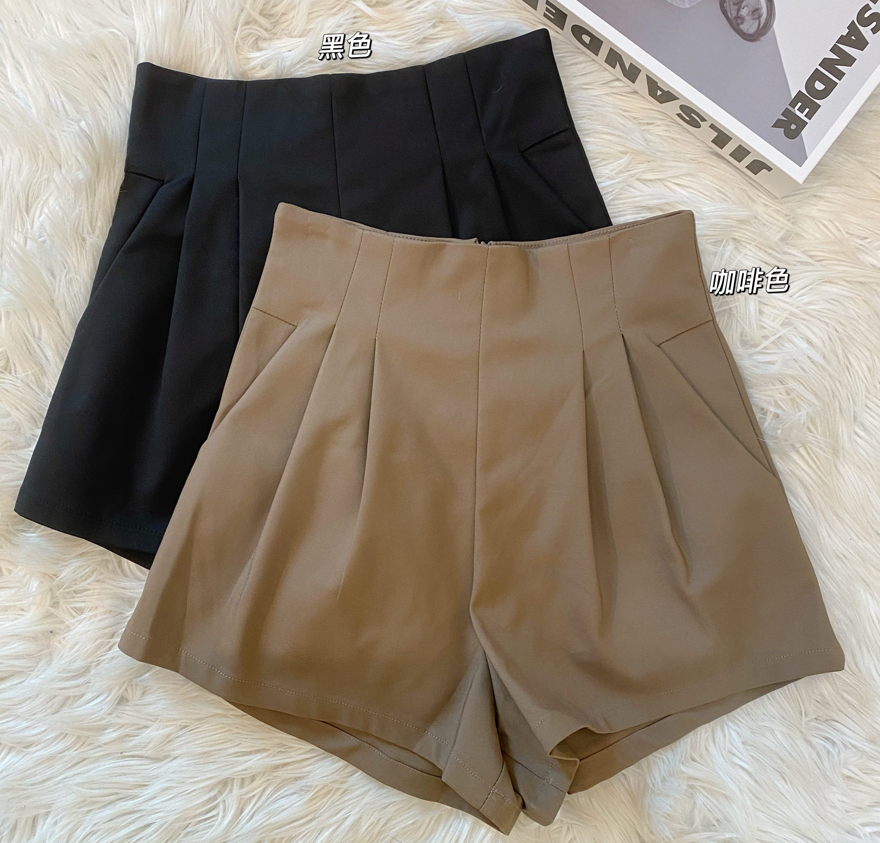 高腰显瘦锦棉百搭短裤💗 