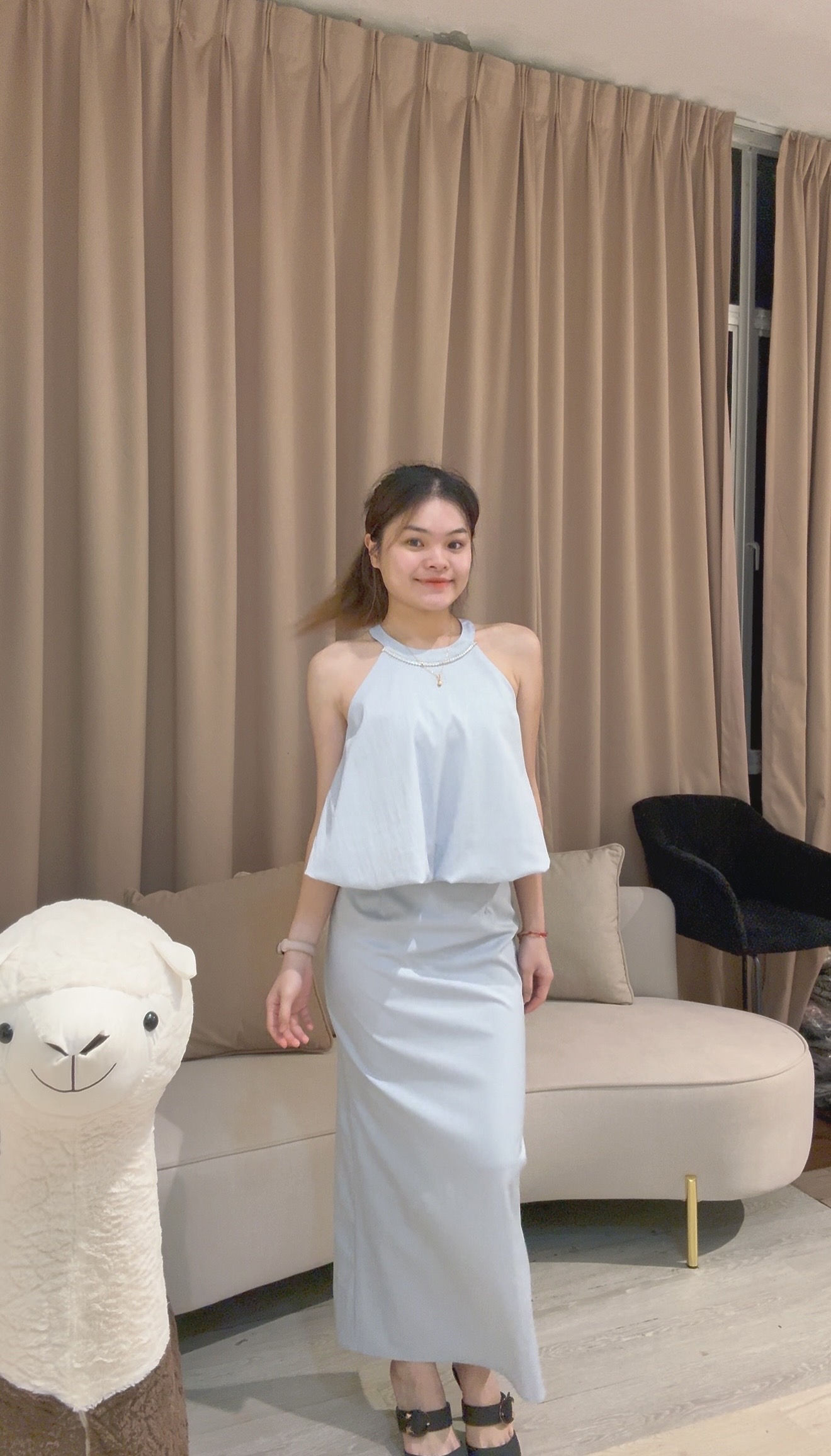 高品质名暖风挂脖气质套装❤️ 