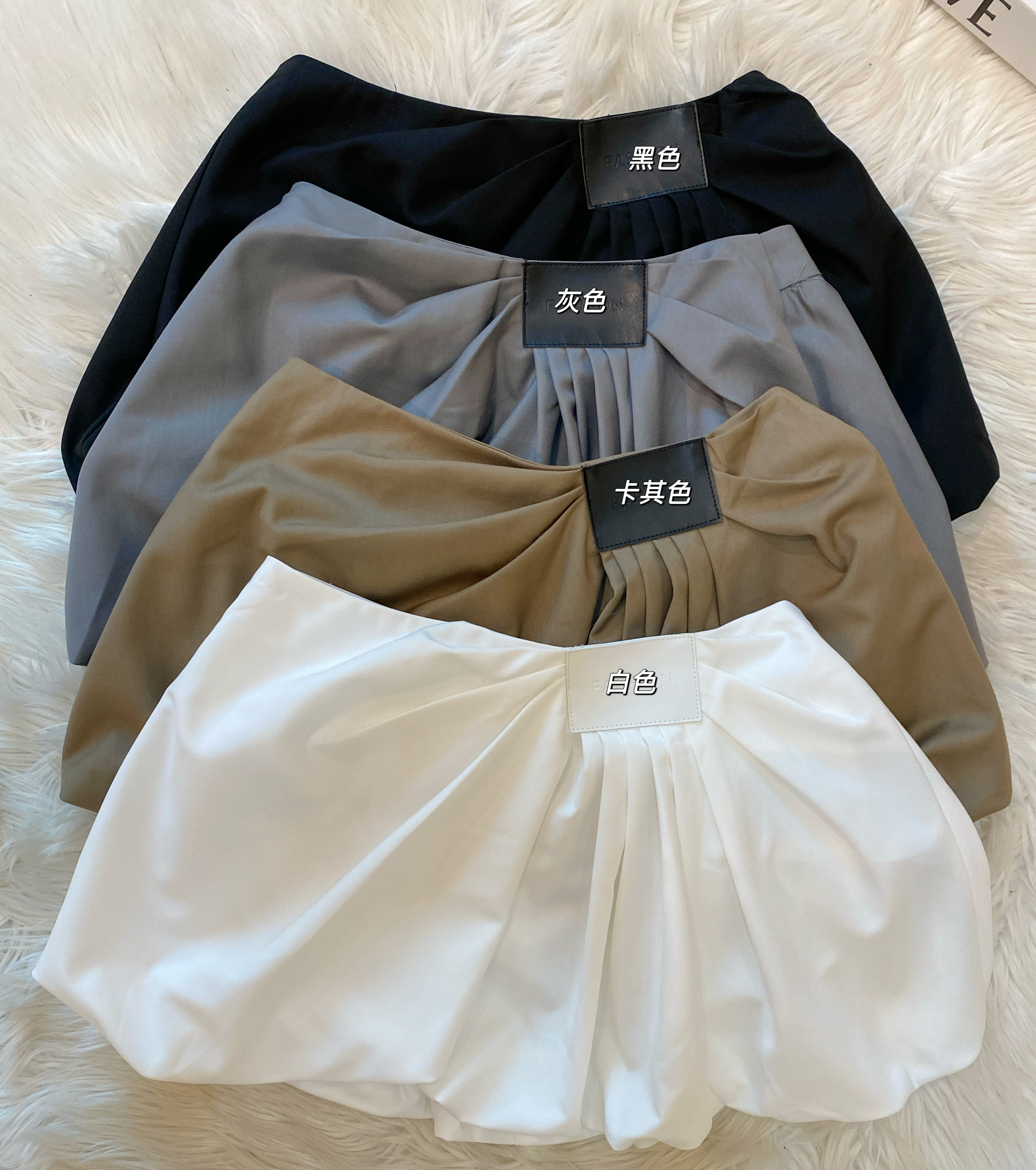 美式复古时尚显瘦高腰裤裙❤️ 