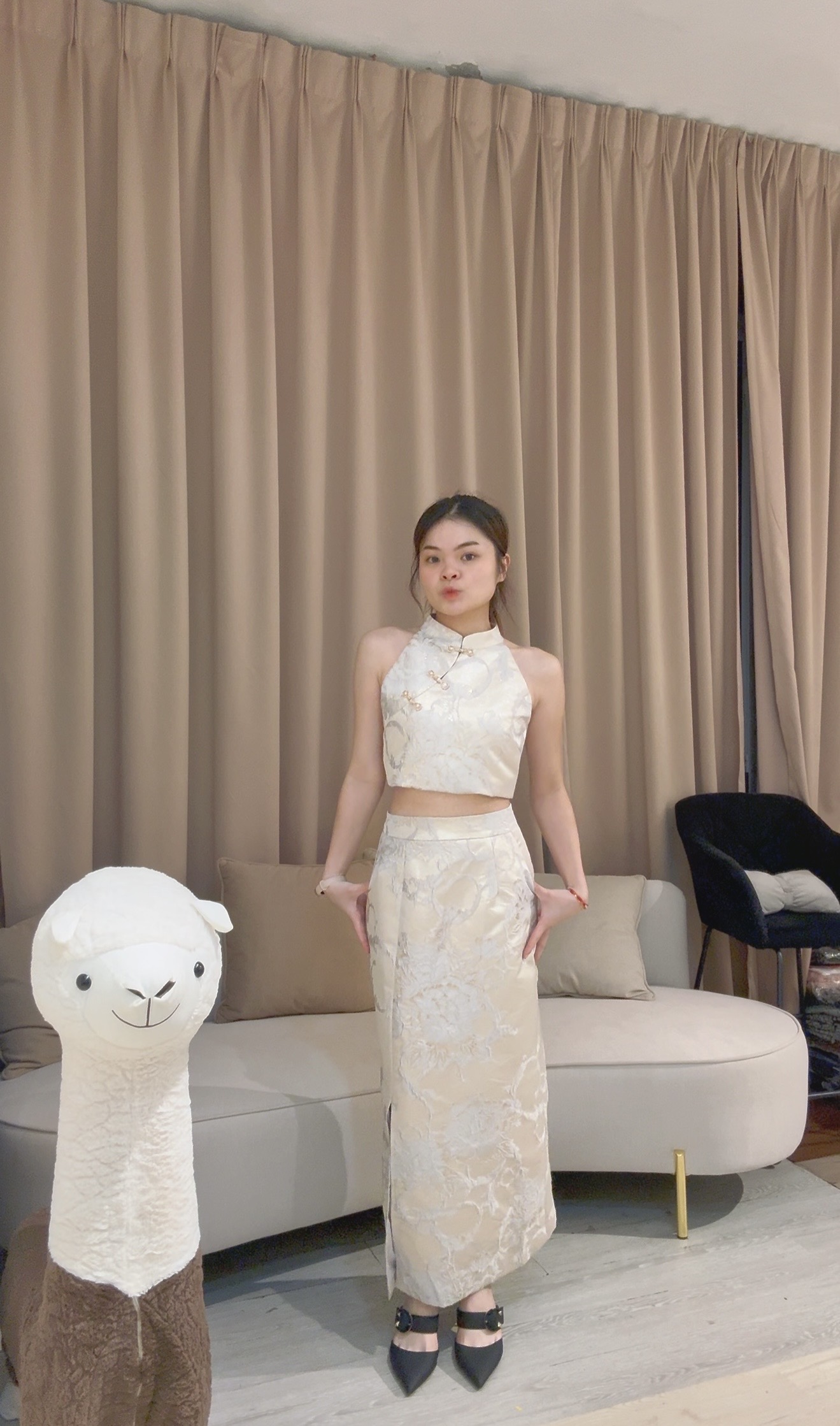 高品质提花旗袍套装🧧 