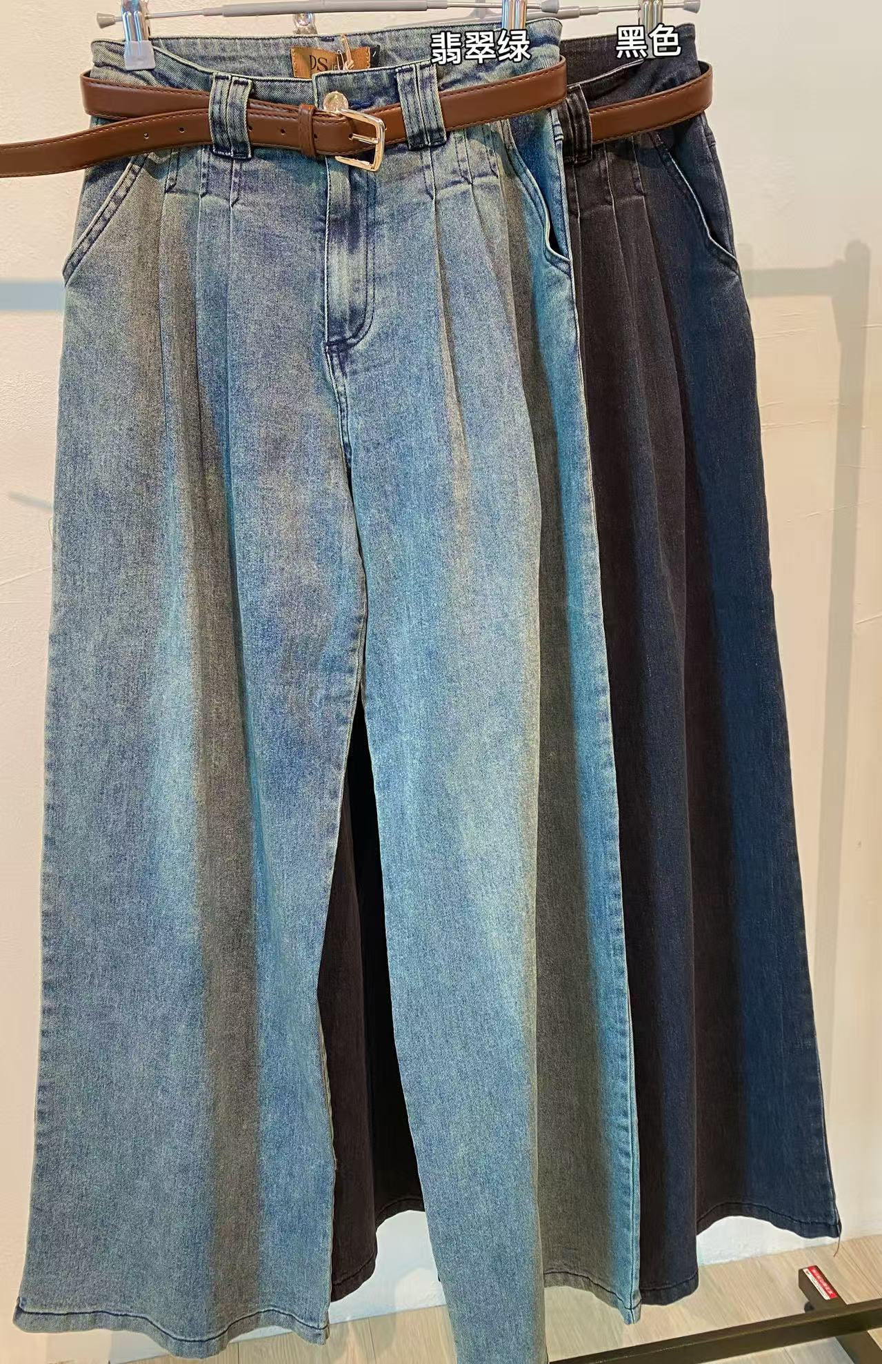 高品质直筒显瘦牛仔长裤😍 