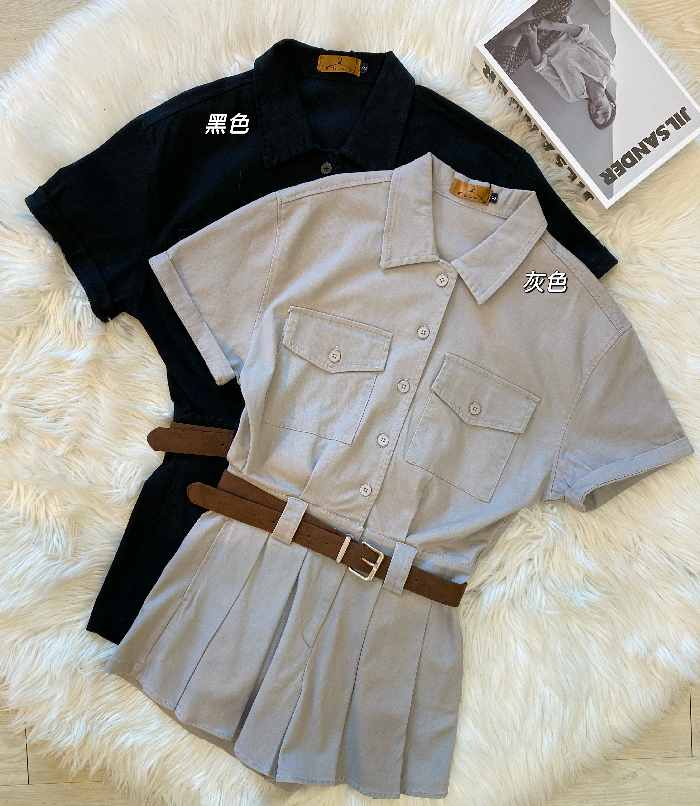 高品质气质软牛仔连体裤💗 