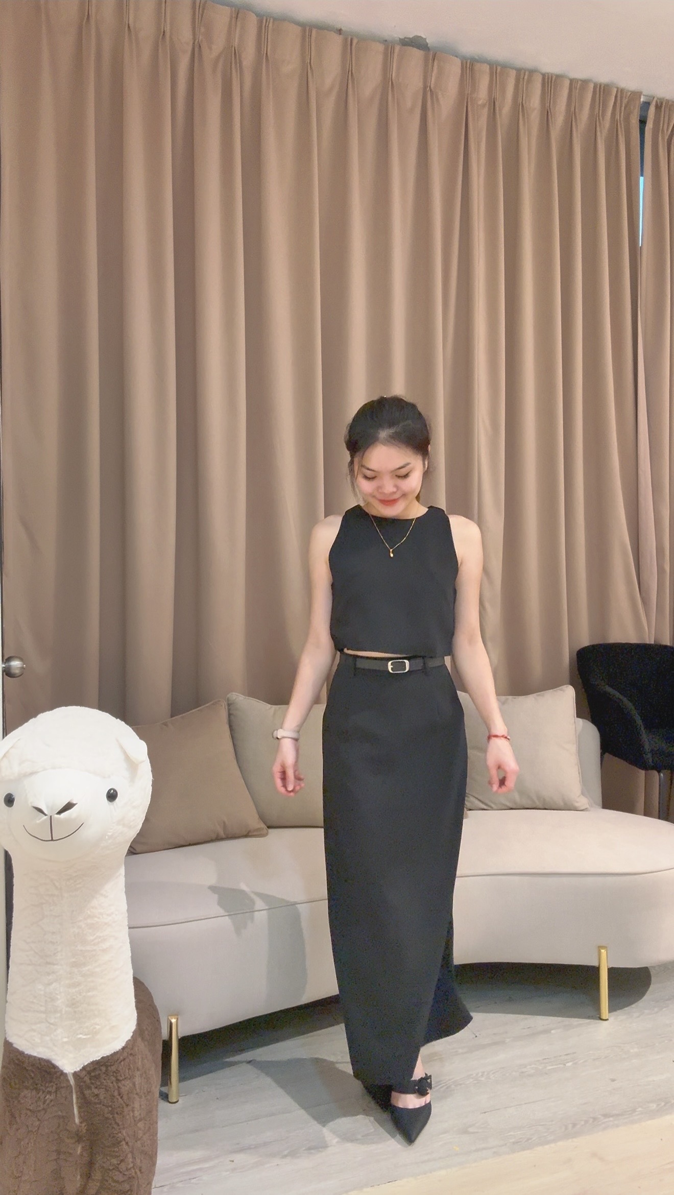 简约韩系御姐风格套装💗 