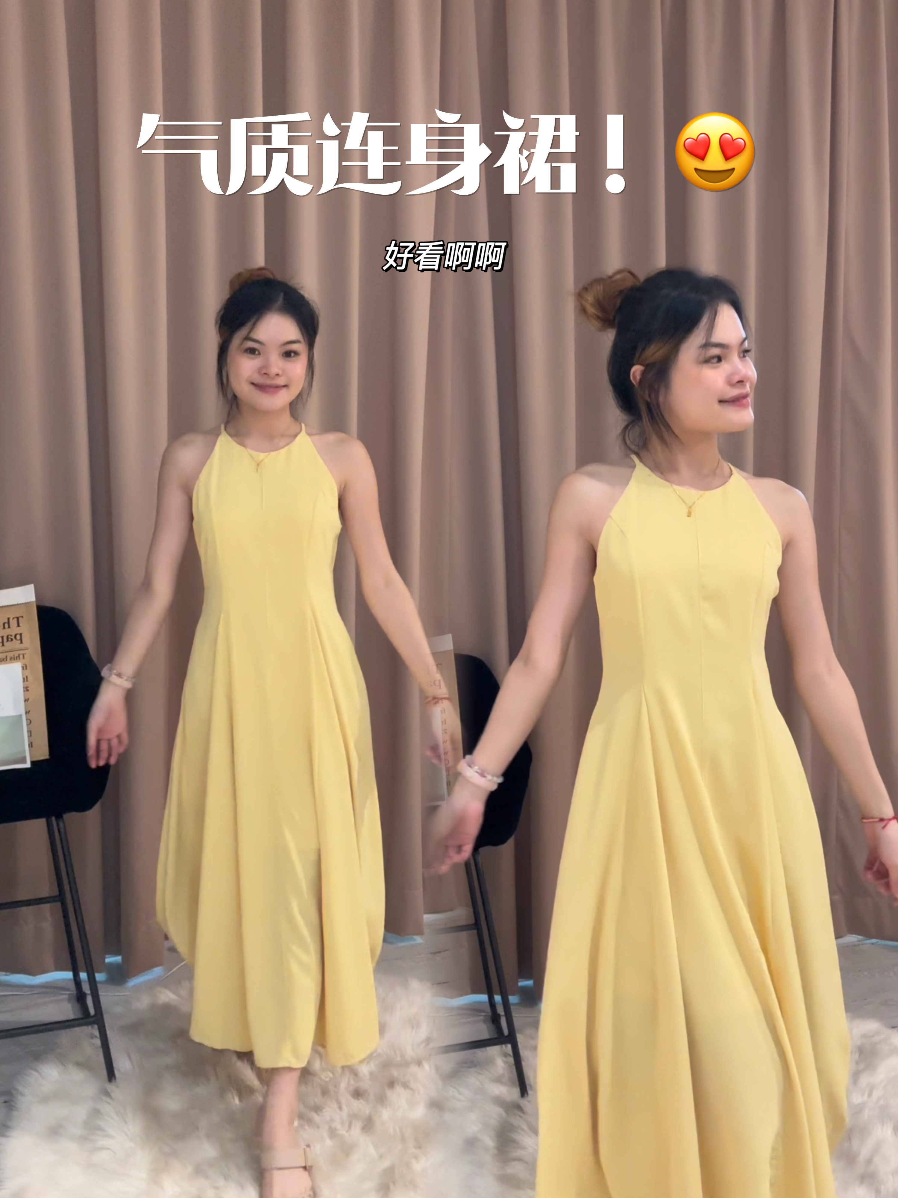 高品质cutin气质连衣裙😍 