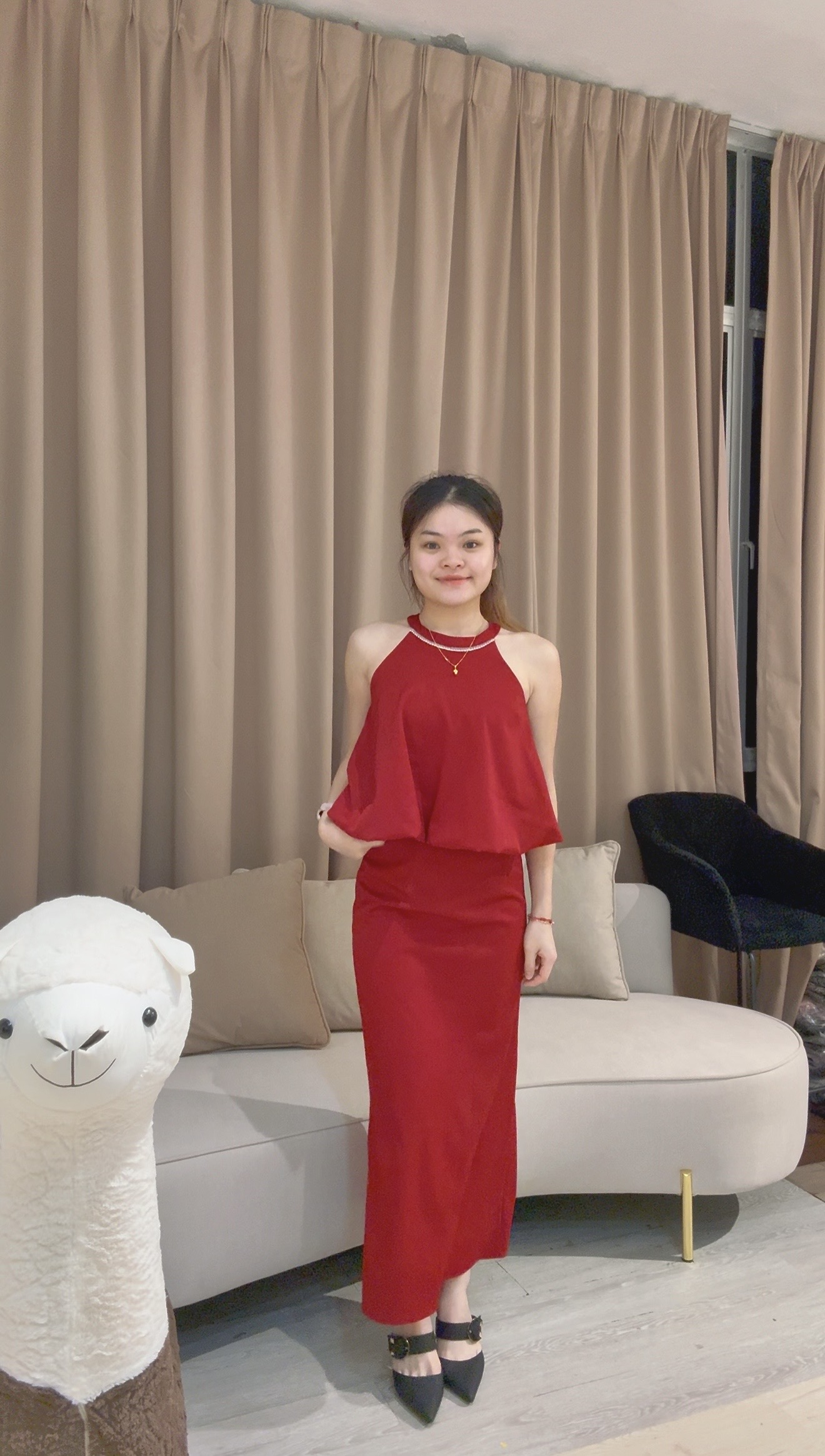 高品质名暖风挂脖气质套装❤️ 