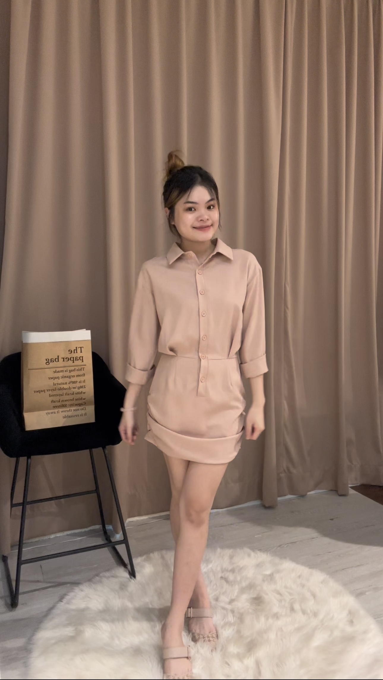 爆品气质连身裙😍好看的叻！ 