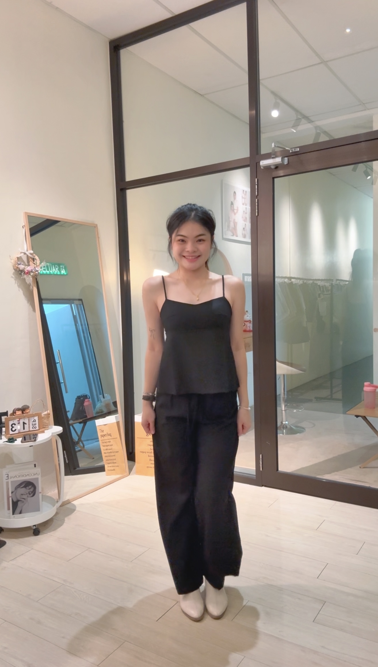 韩系简约棉麻气质套装❤️