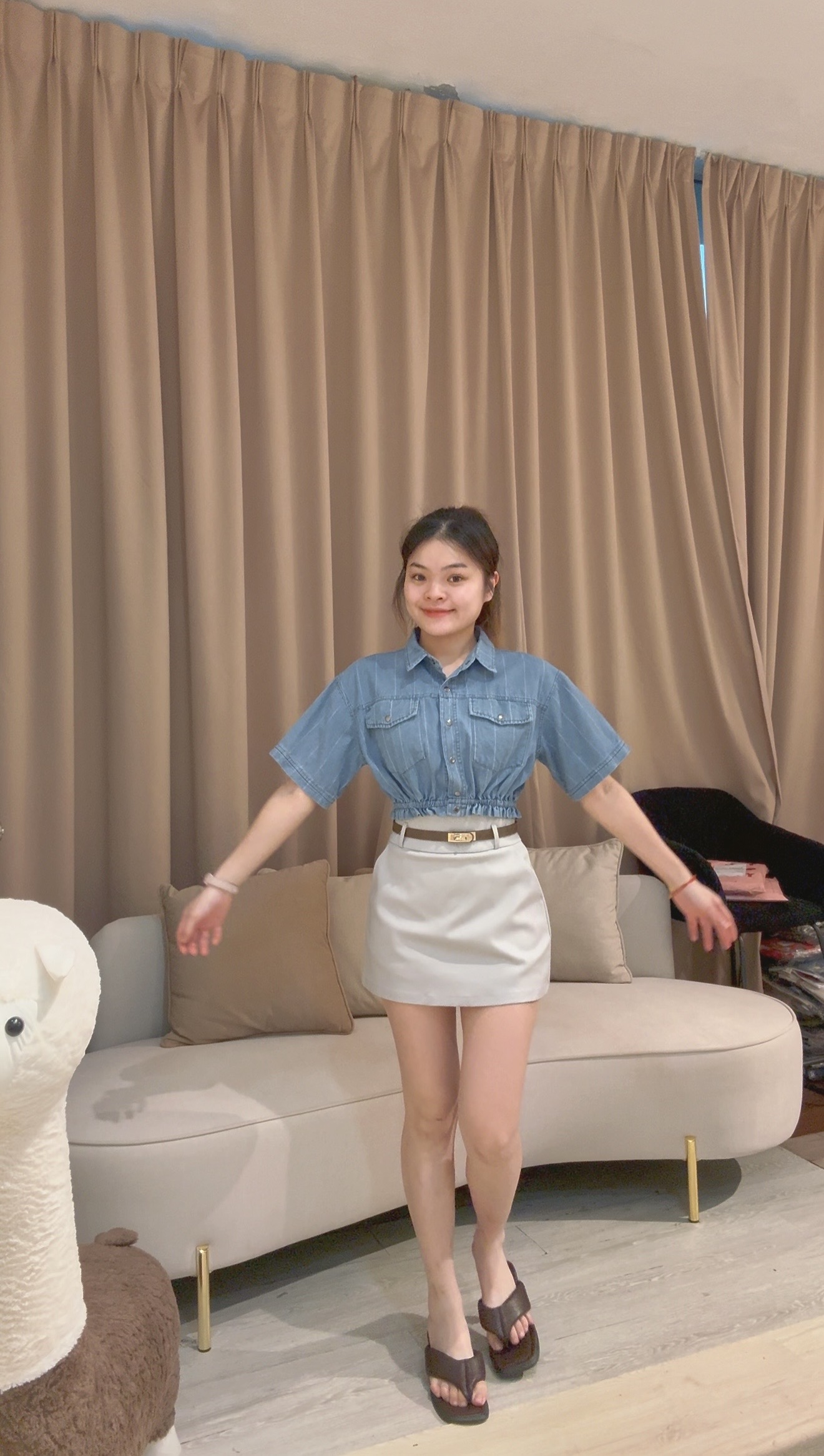 高品质时尚薄款牛仔上衣❤️ 