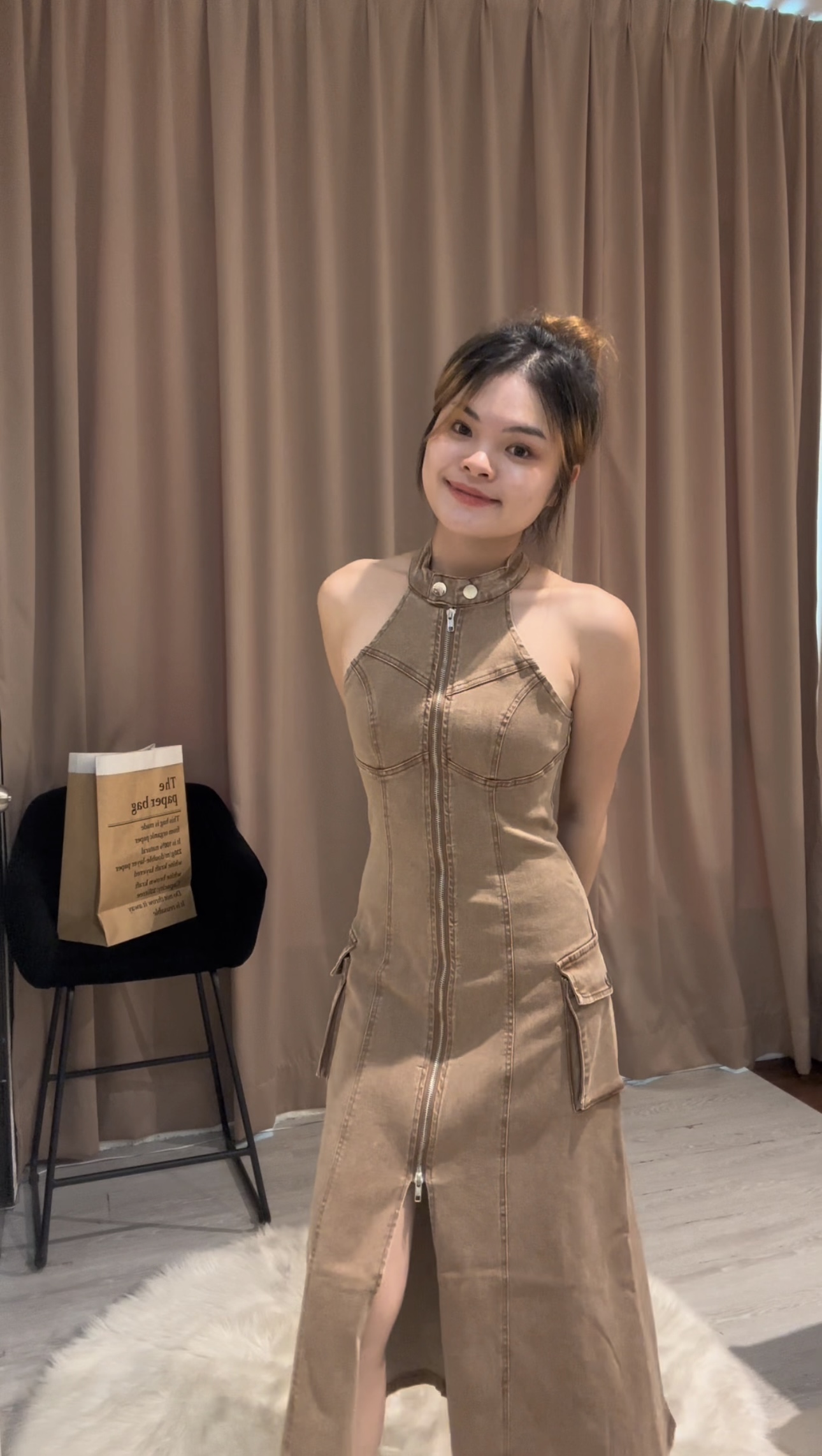 高品质cutin连身长裙😍美疯了！！ 