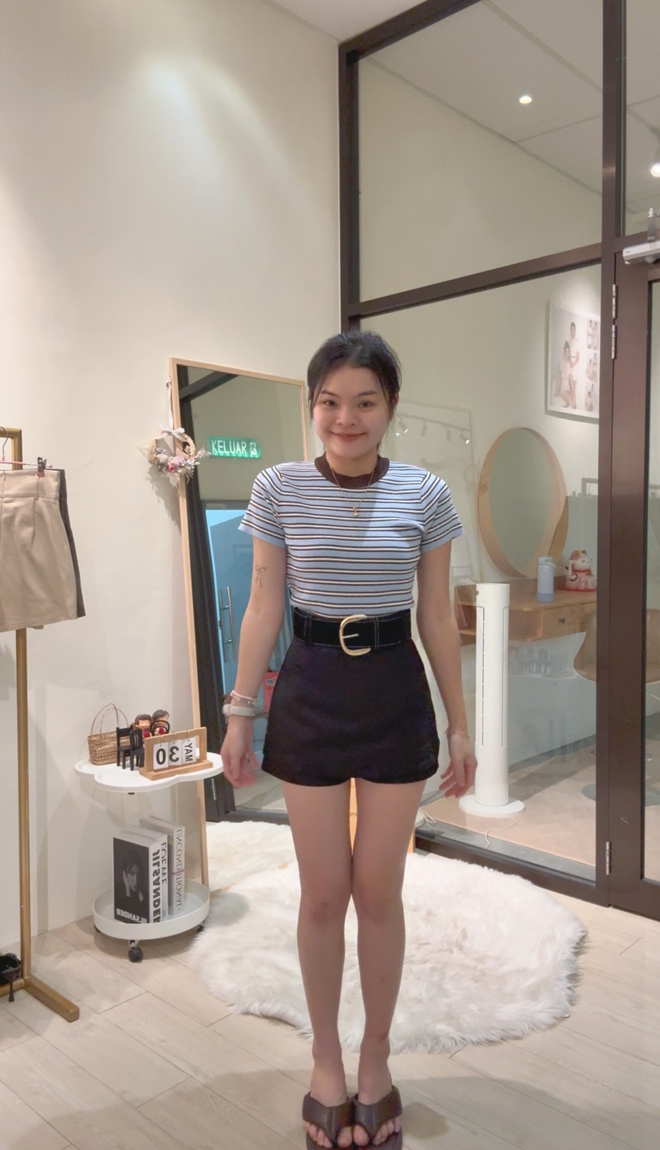 韩系气质简约百搭锦棉裤裙🌸 