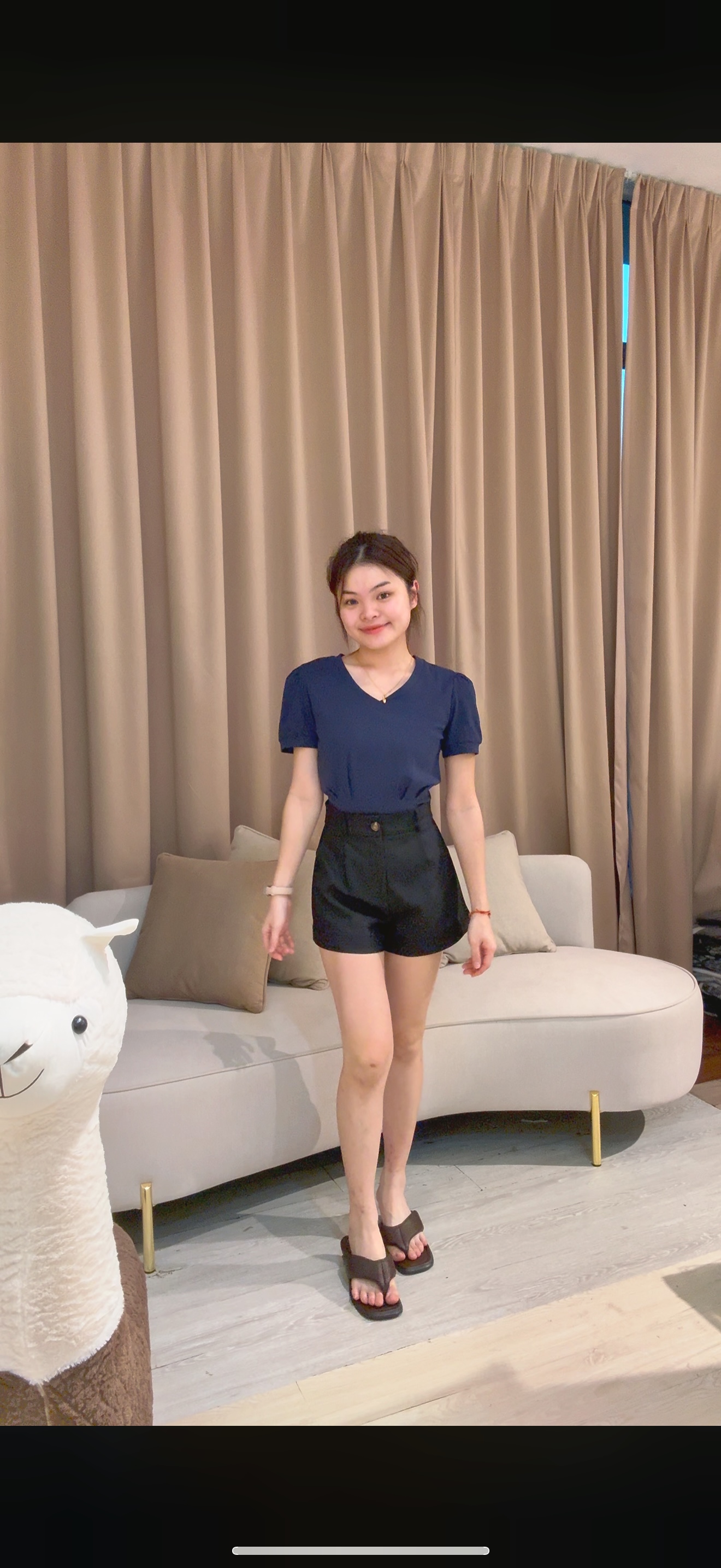 日常简约V领百搭上衣🤩 