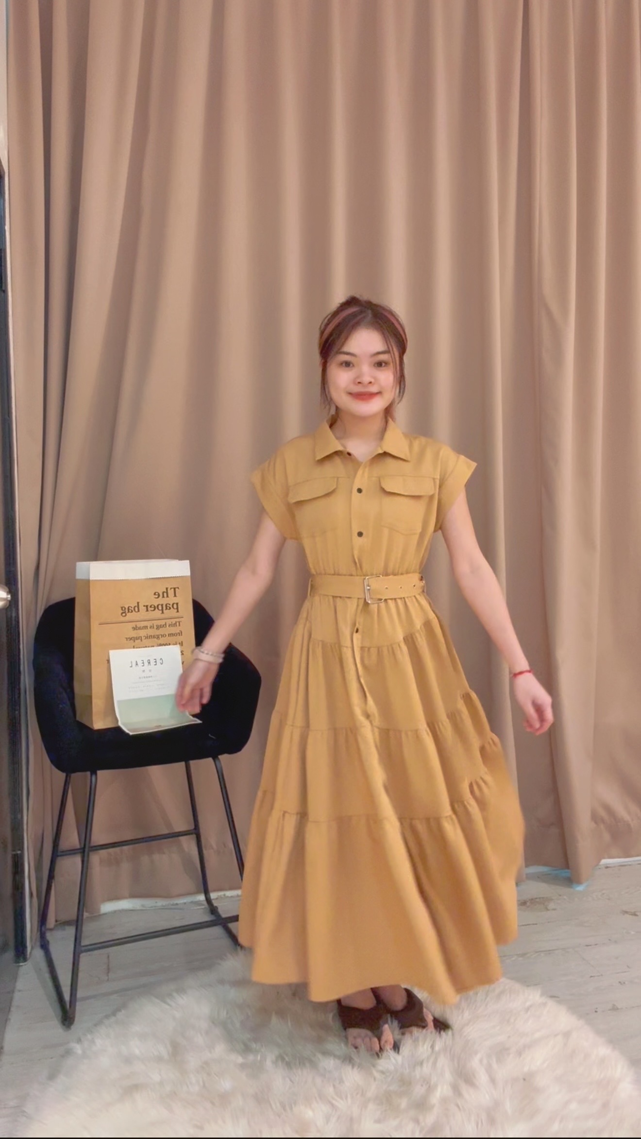 高品质时尚气质连衣裙👗 