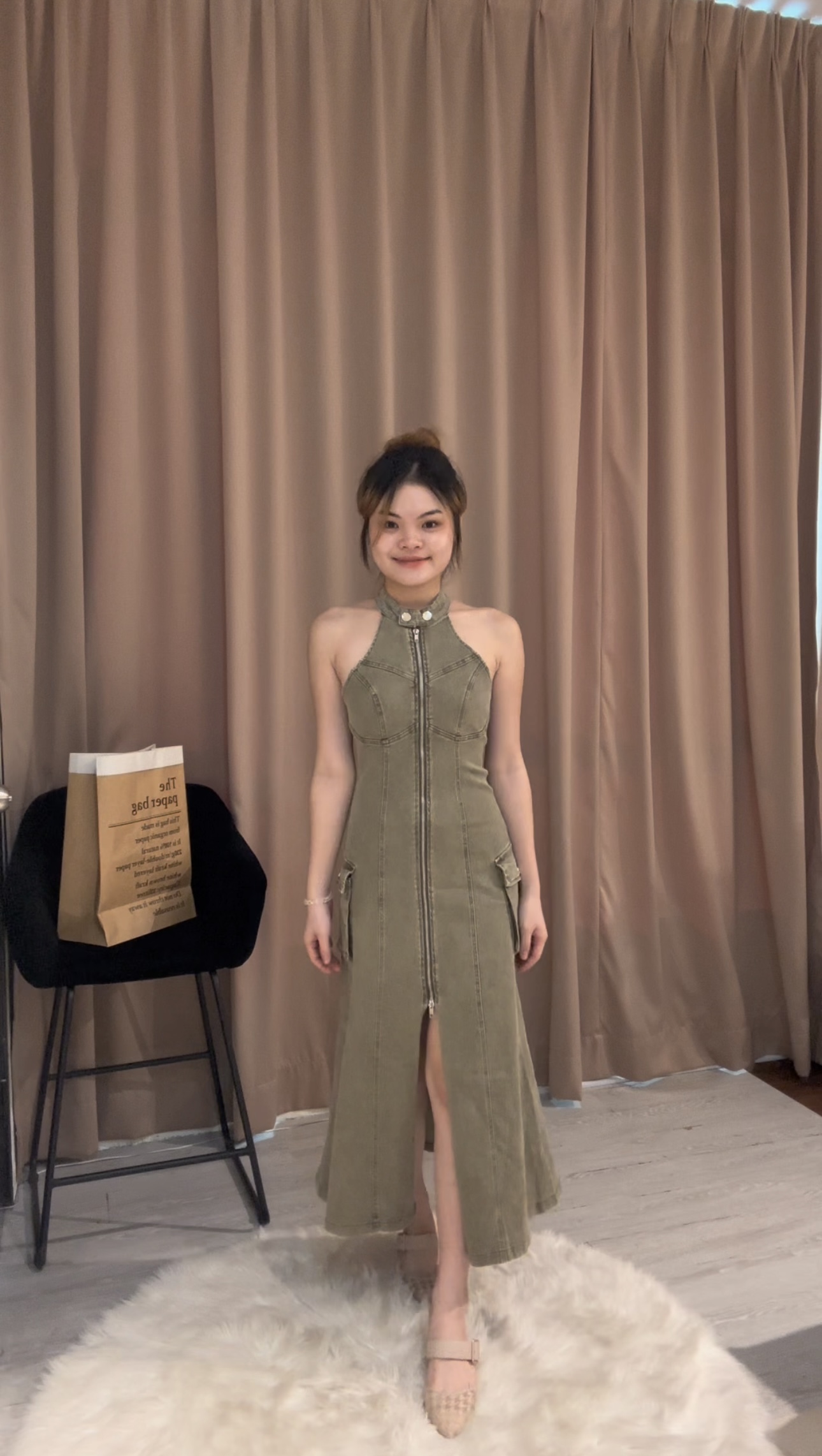 高品质cutin连身长裙😍美疯了！！ 