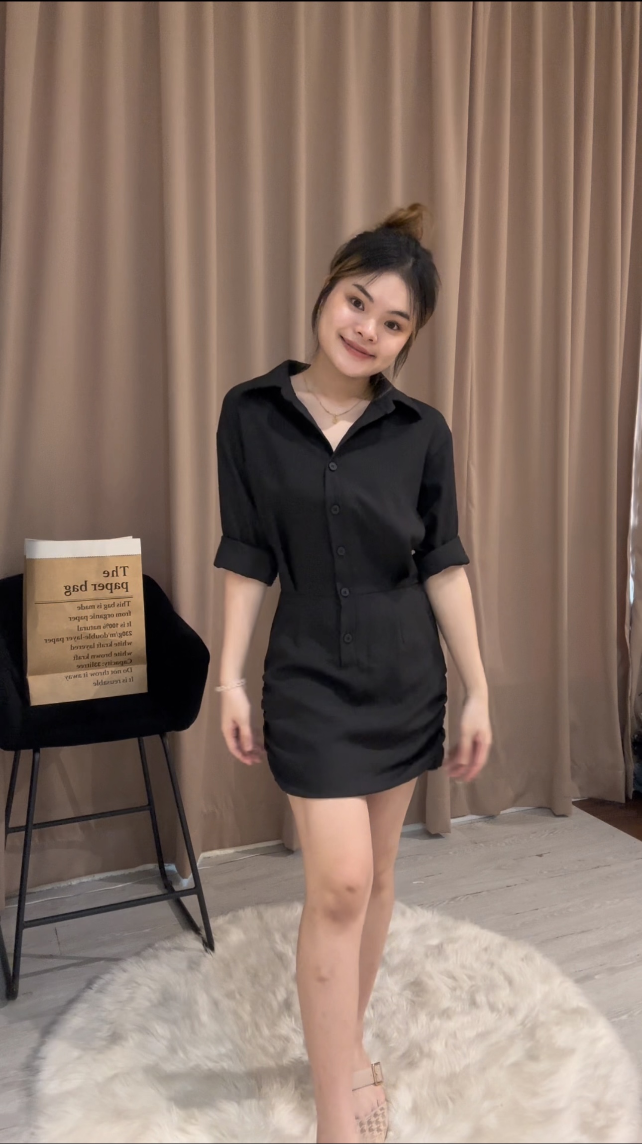 爆品气质连身裙😍好看的叻！ 