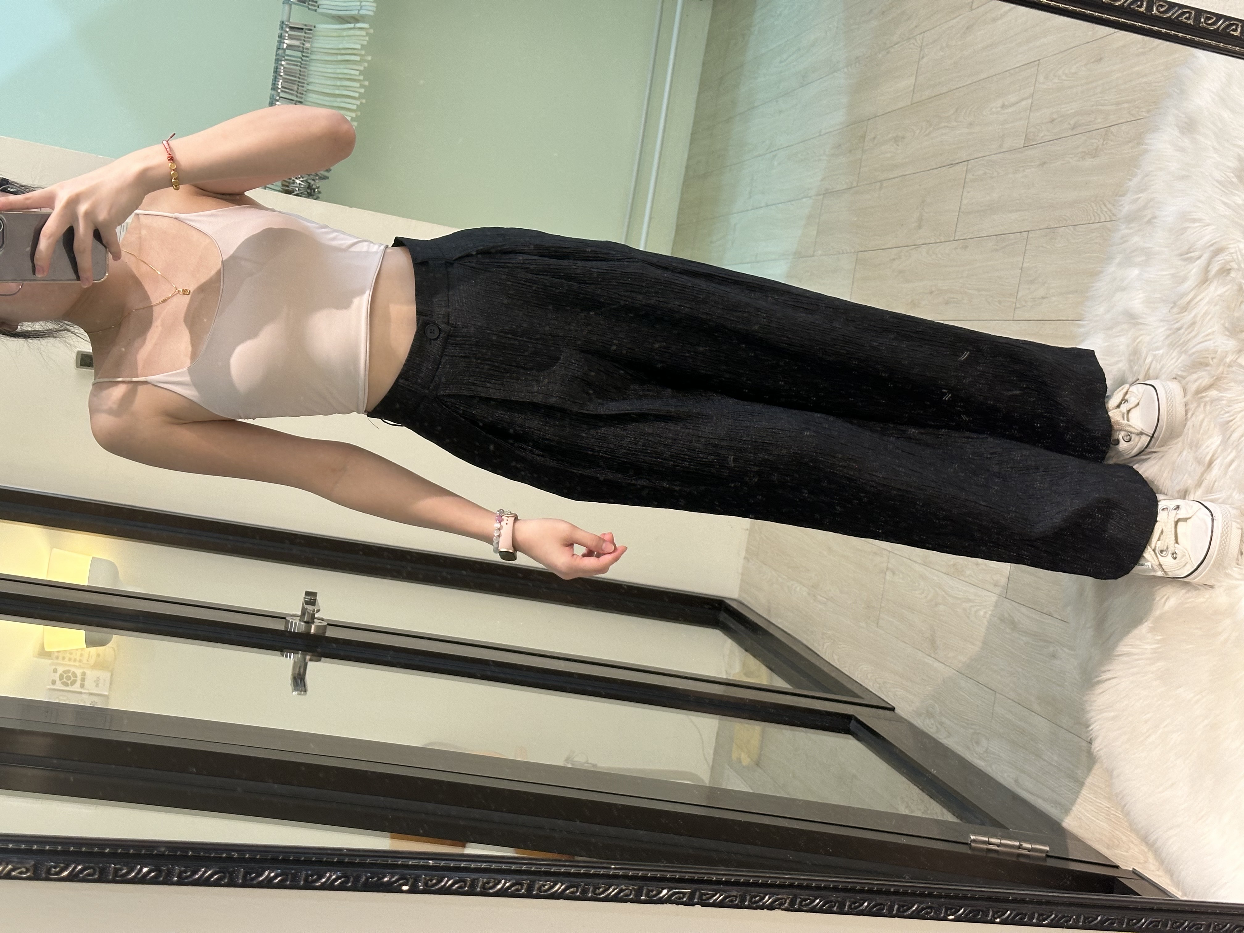 超特别款A字长裤 显瘦又好看！😍 