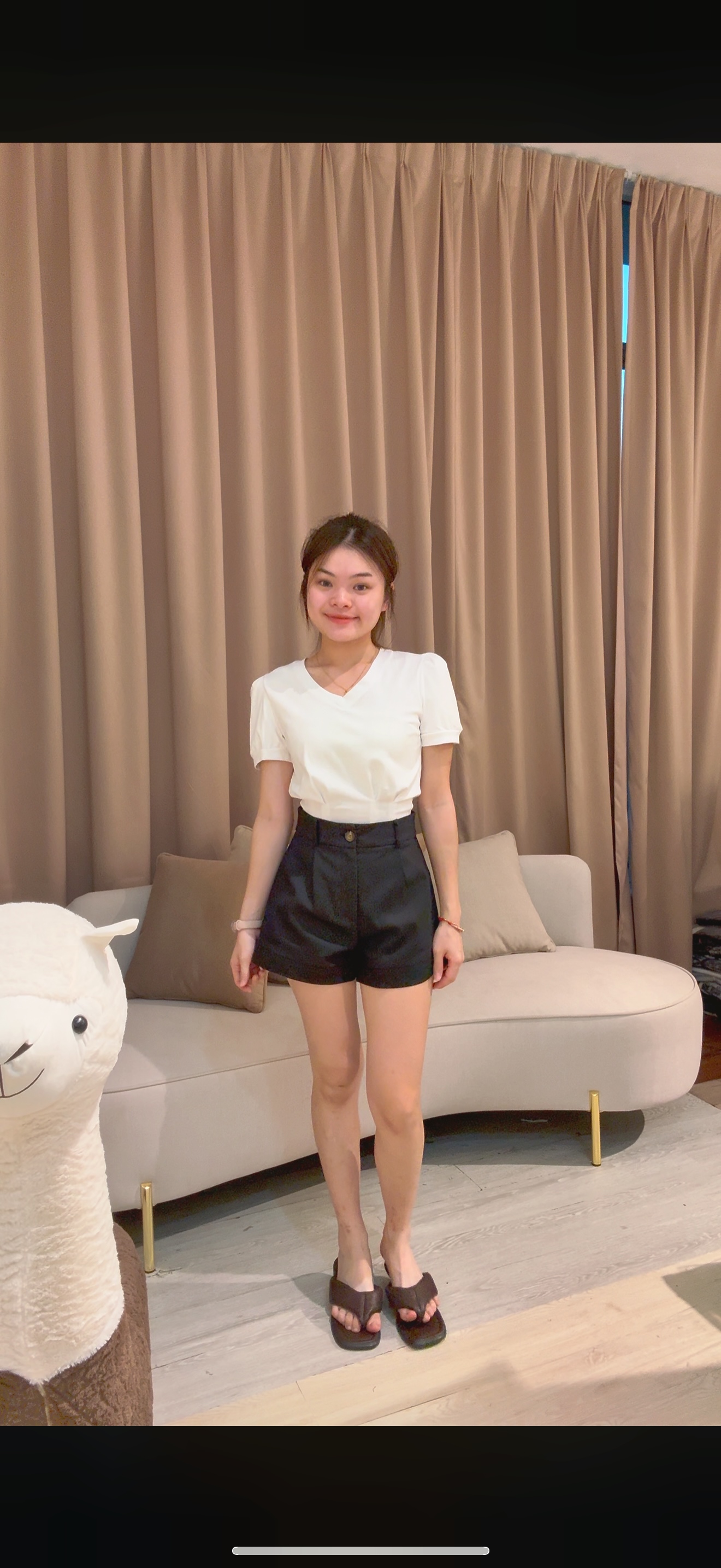 日常简约V领百搭上衣🤩 