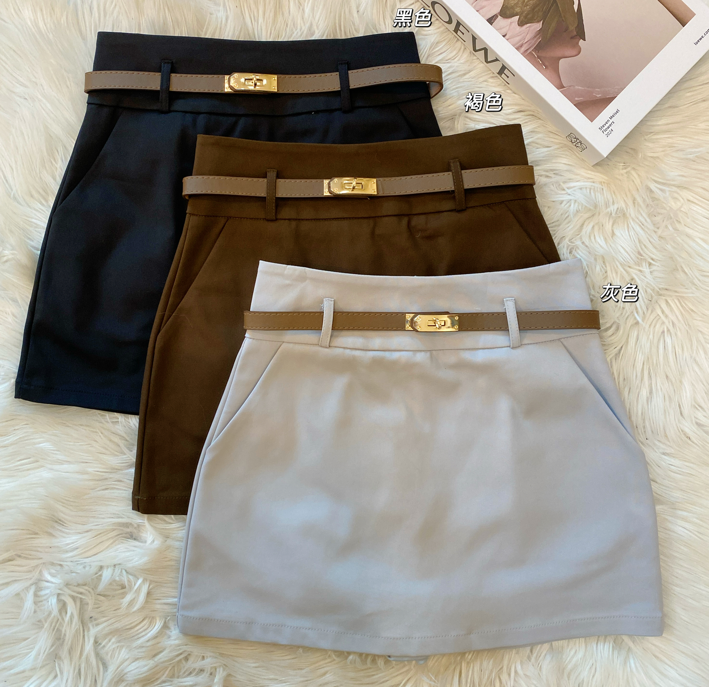 高品质显瘦设计锦棉百搭裤裙💗  