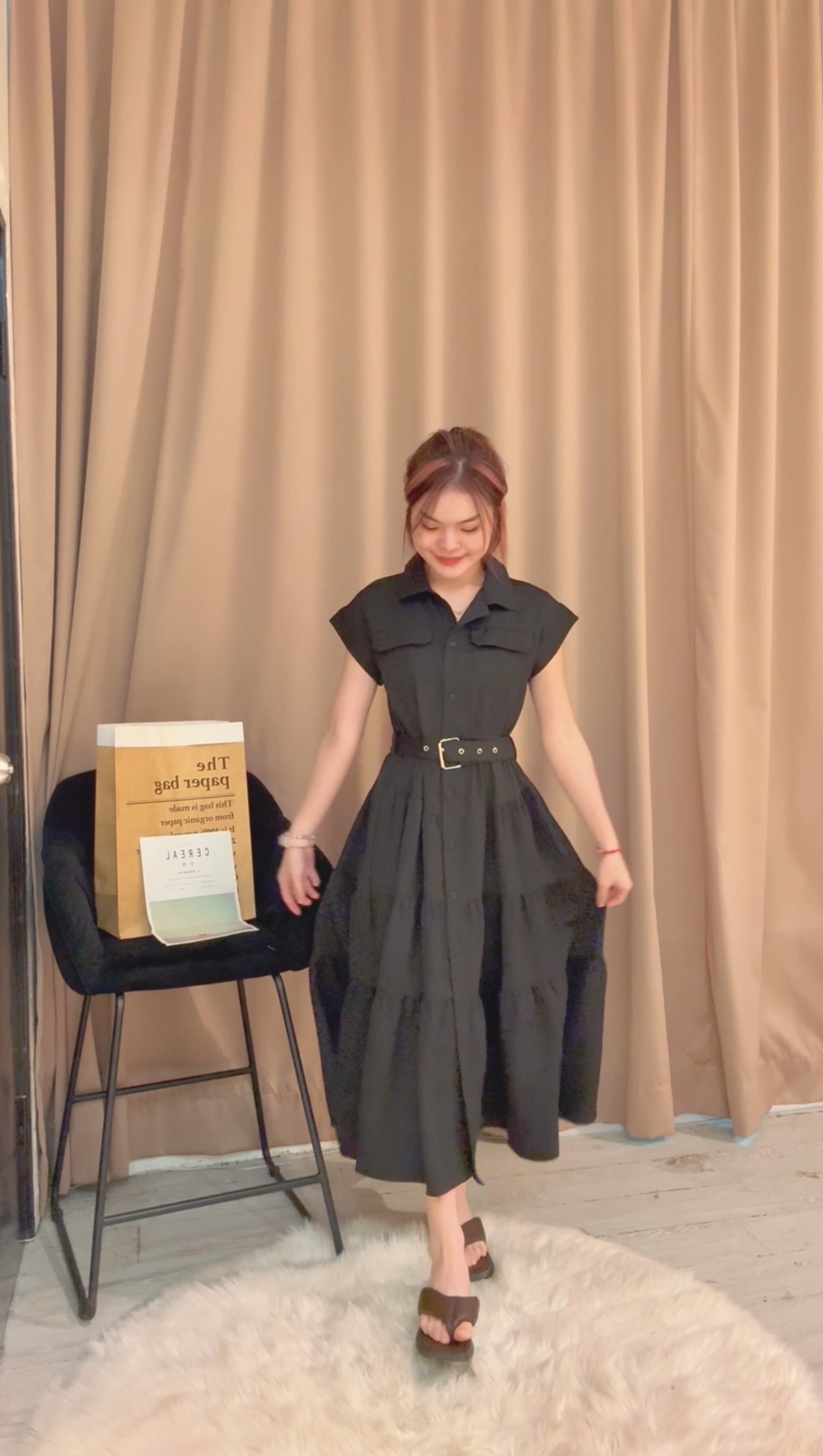 高品质时尚气质连衣裙👗 