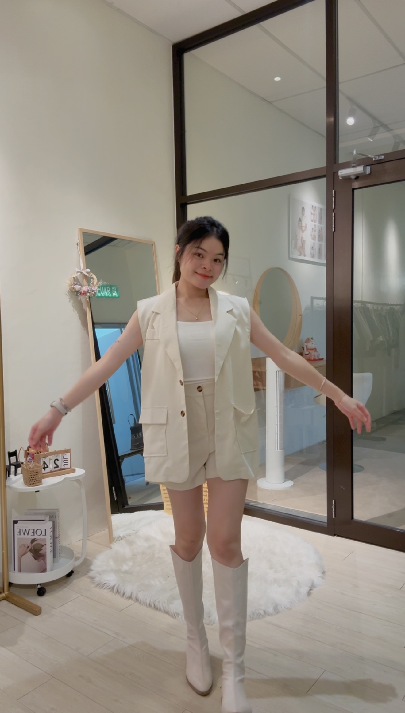 韩版气质优雅西装套装🫧 