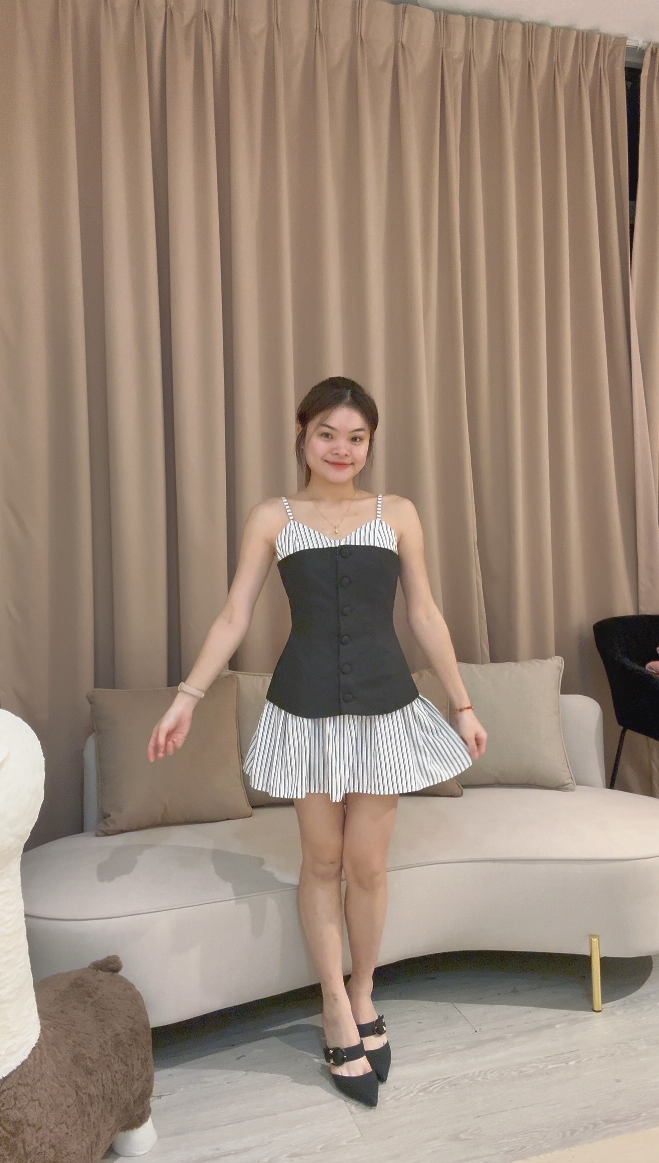 高品质韩系气质两件套设计连衣裙😍 