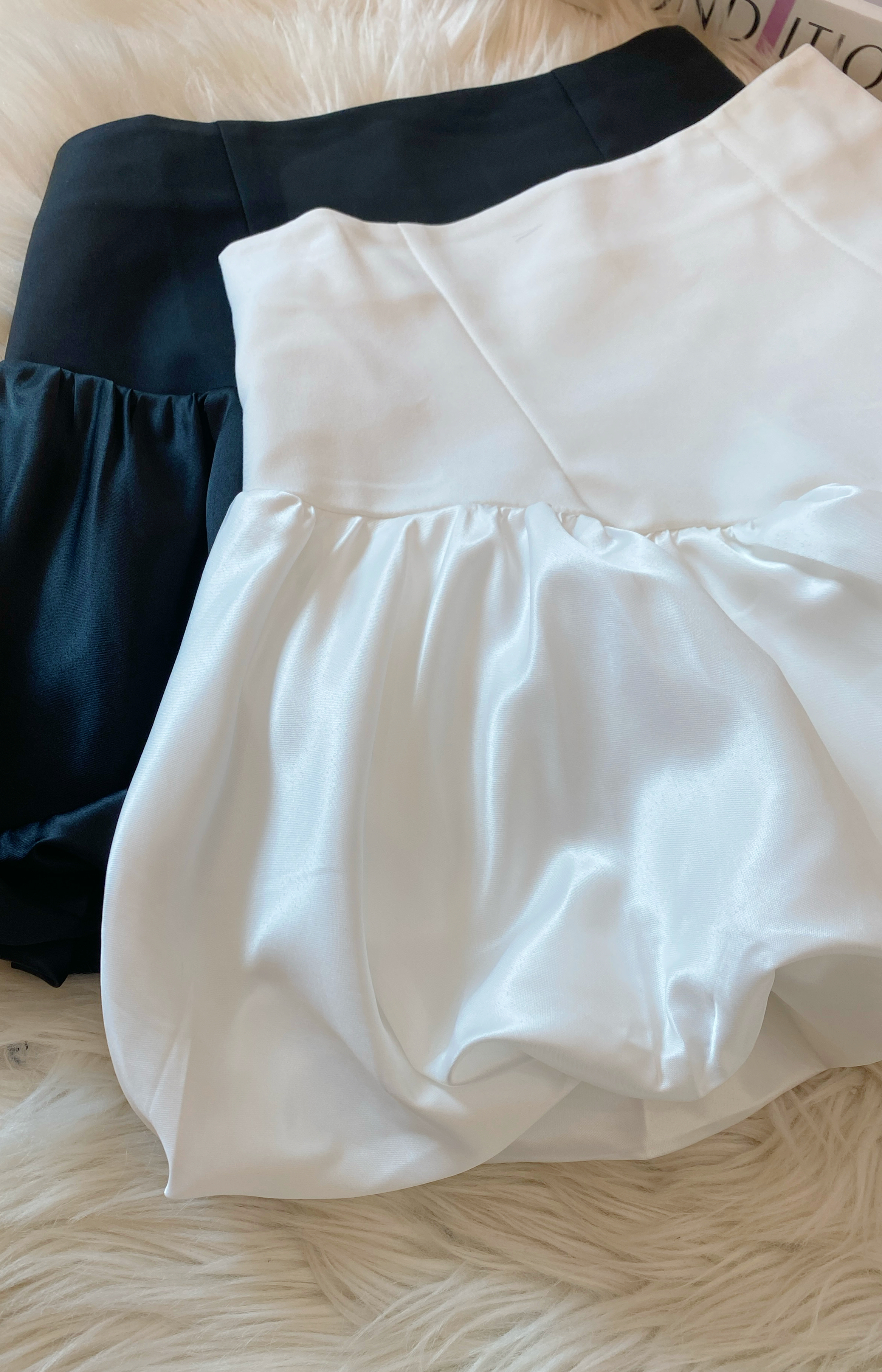 韩系时尚潮流花苞裙设计😍 