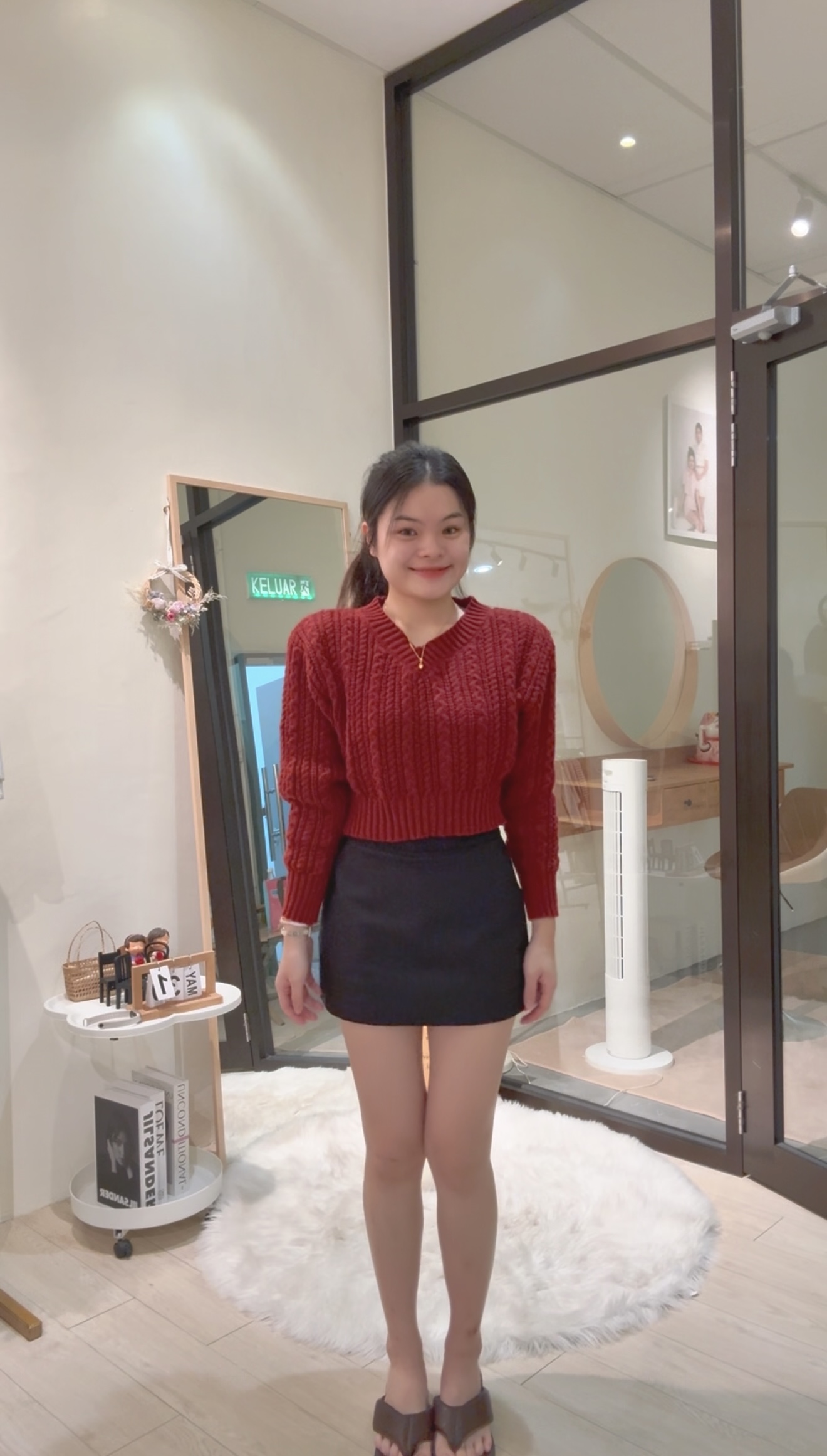 韩系时尚潮流针织上衣💕 