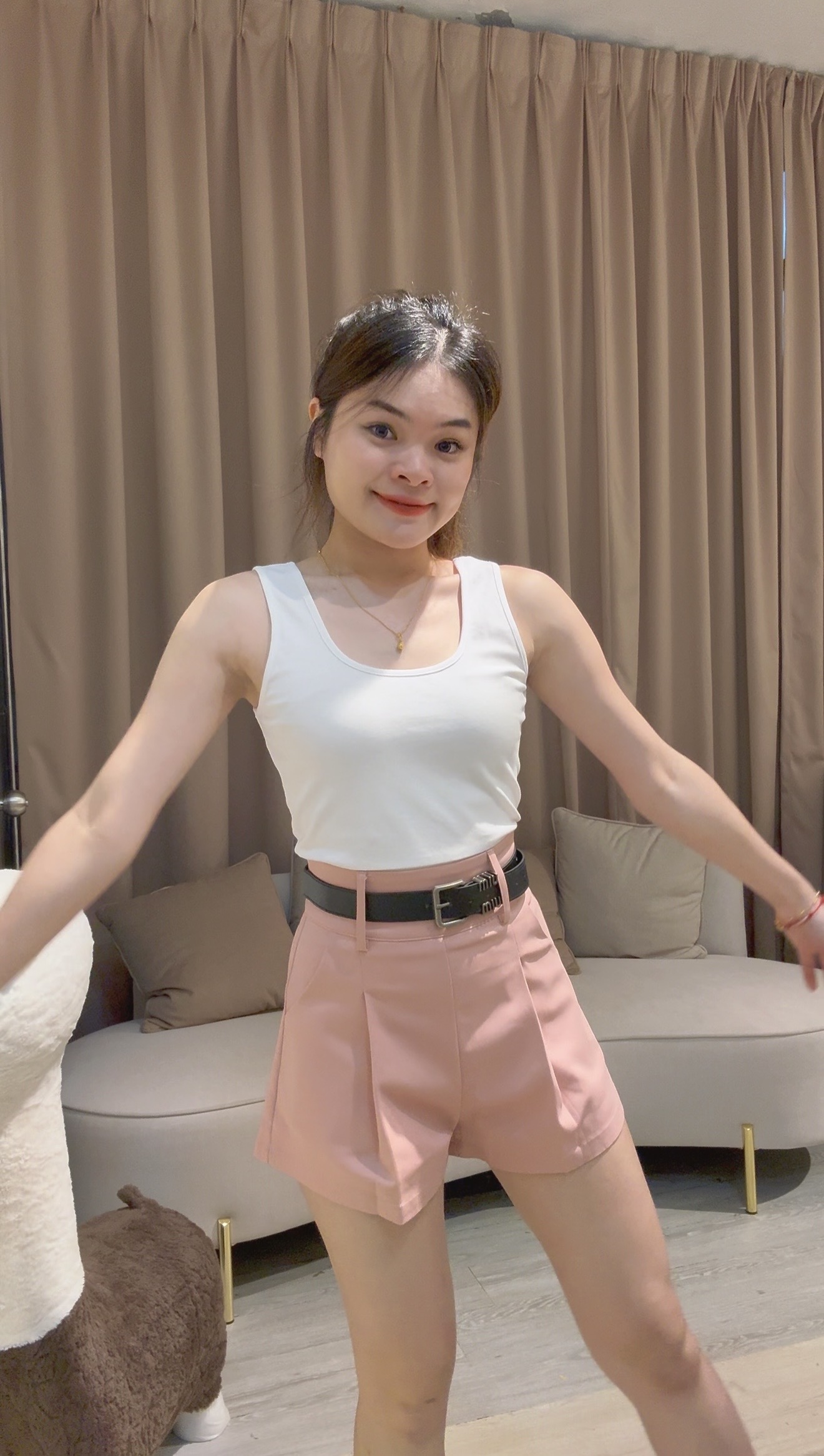 高品质显瘦百搭高腰短裤❤️ 