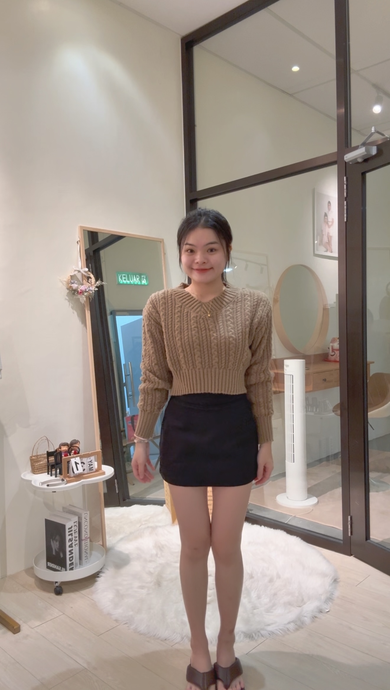 韩系时尚潮流针织上衣💕 
