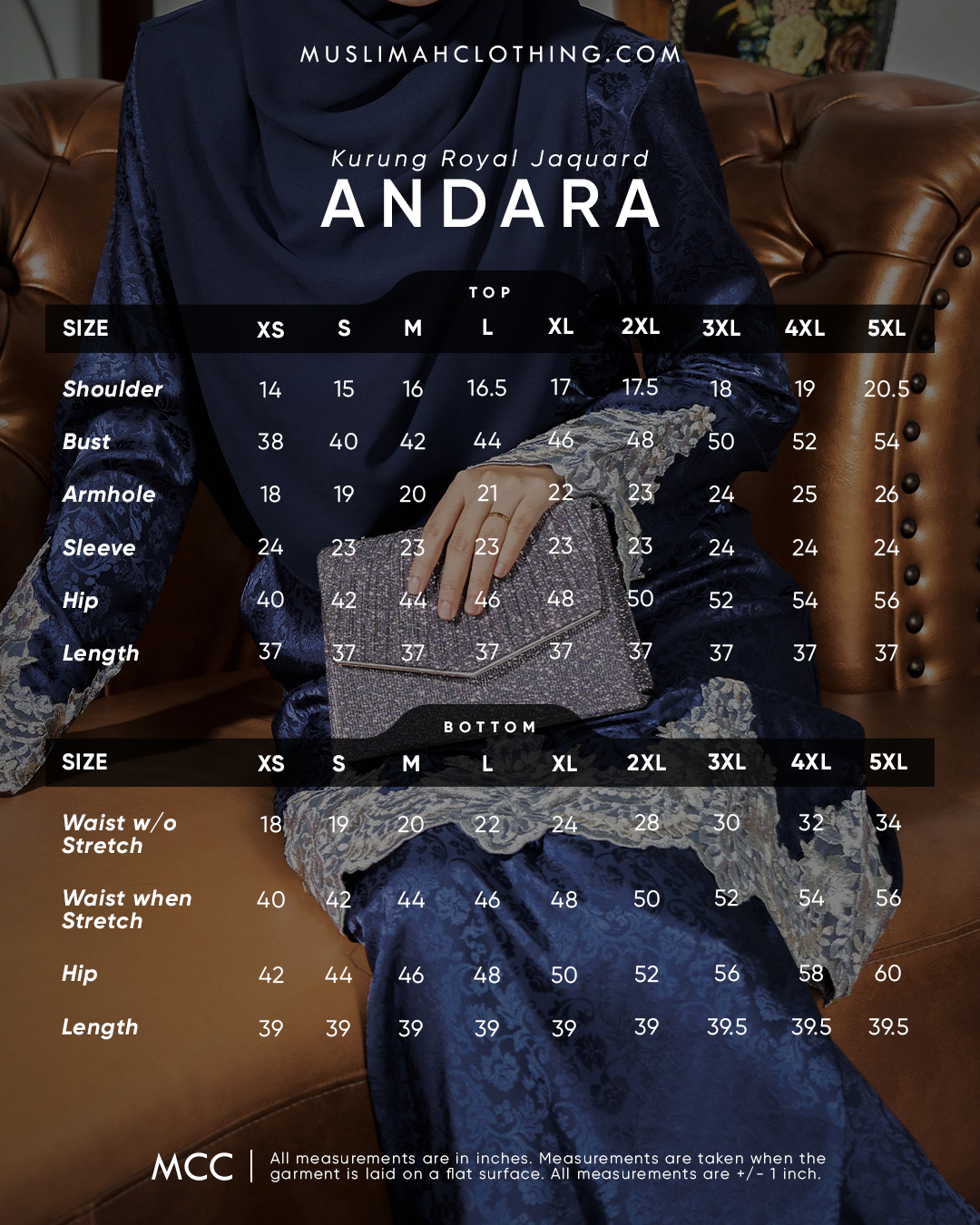 Baju Kurung Royal Jacquard Andara - Mauve Purple