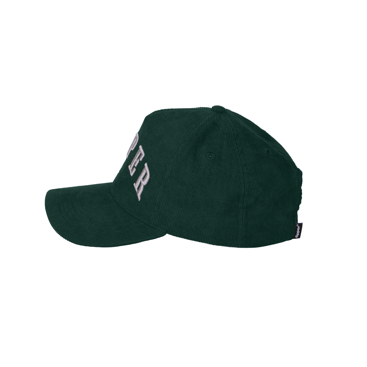 Fipper Headgear Corduroy Adjustable Cap Fipper in Green (Zuccini)