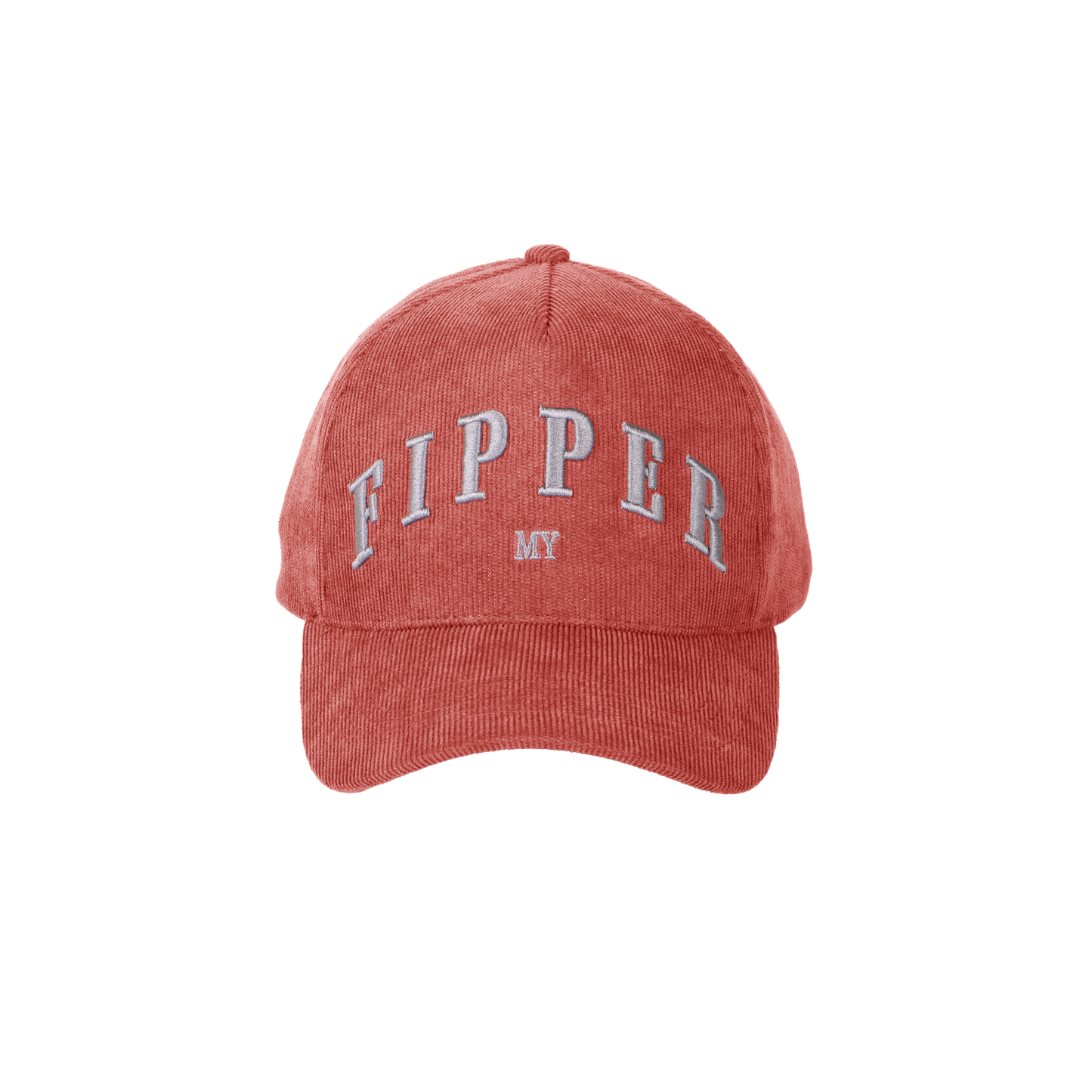 Fipper Headgear Corduroy Adjustable Cap Fipper in Pink (Coral)