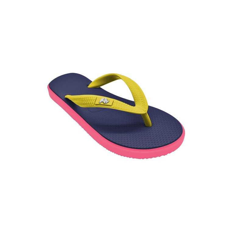 Fipper Kids Rubber for Children - Navy/Pink Punch/Yellow