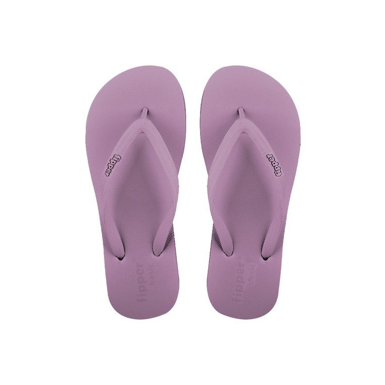 Fipper Slipper Basic S Rubber for Women in Violet (Mauve)
