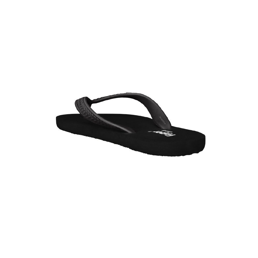 Fipper Slipper Comfy Rubber for Men in Black