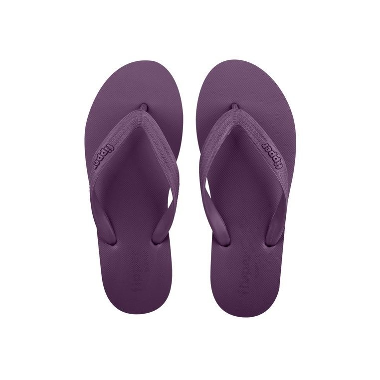 Fipper Slipper Basic M Rubber for Men in Purple (Trendy)