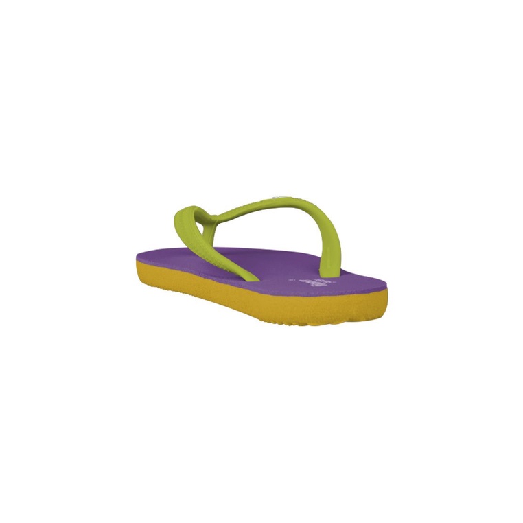 Fipper Slipper Junior Rubber for Children in Purple / Yellow / Green (Lime)