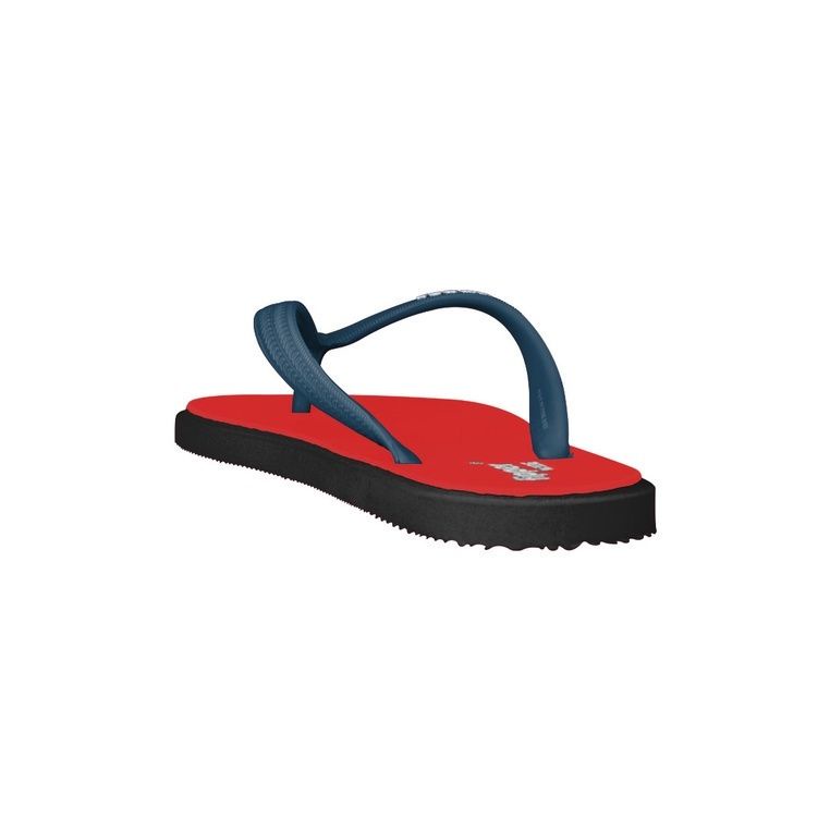 Fipper Wide Rubber for Unisex in Red / Black / Blue (Snorkel)