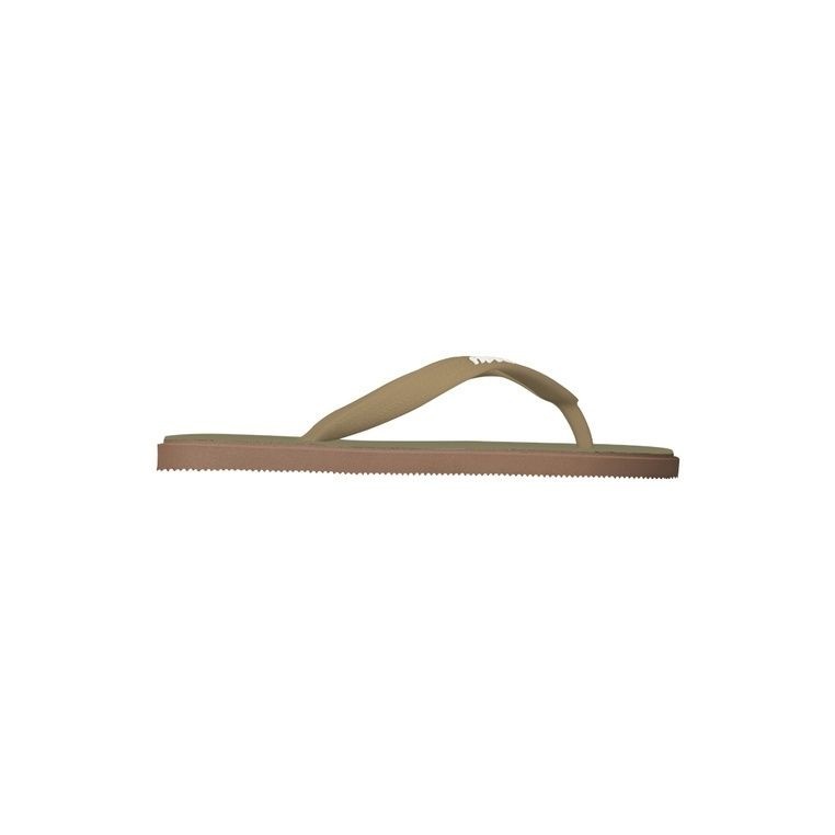 Fipper Wide Rubber for Unisex in Green (Kokoda) / Brown (Beaver) / Brown (Ecru)