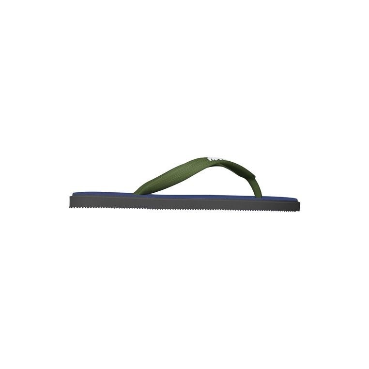 Fipper Wide Rubber for Unisex in Blue (Dark) / Grey (Dark) / Green (Army)