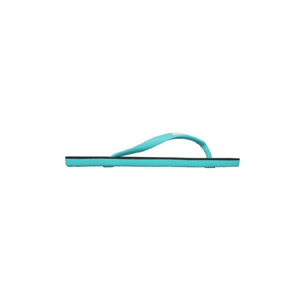 Fipper Slim Rubber for Women in Black/Turquoise