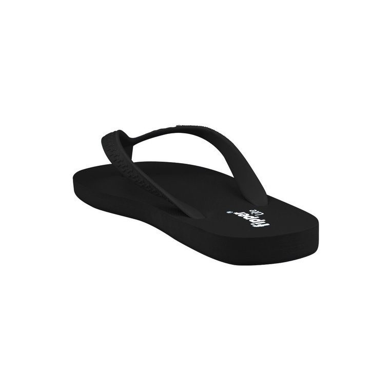 Fipper Slipper Lite for Unisex in Black